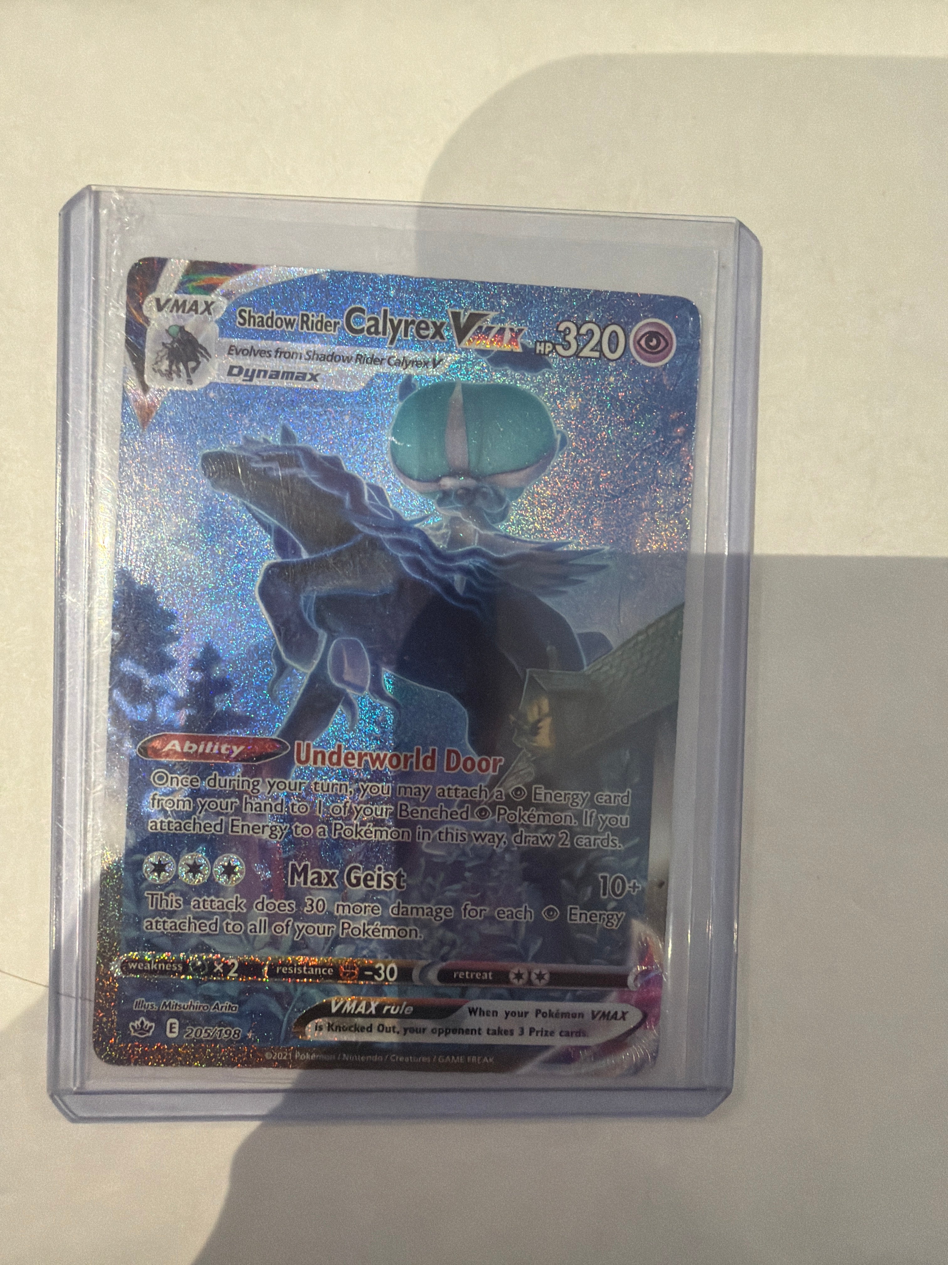 Shadow rider Calyrex Vmax 205/198