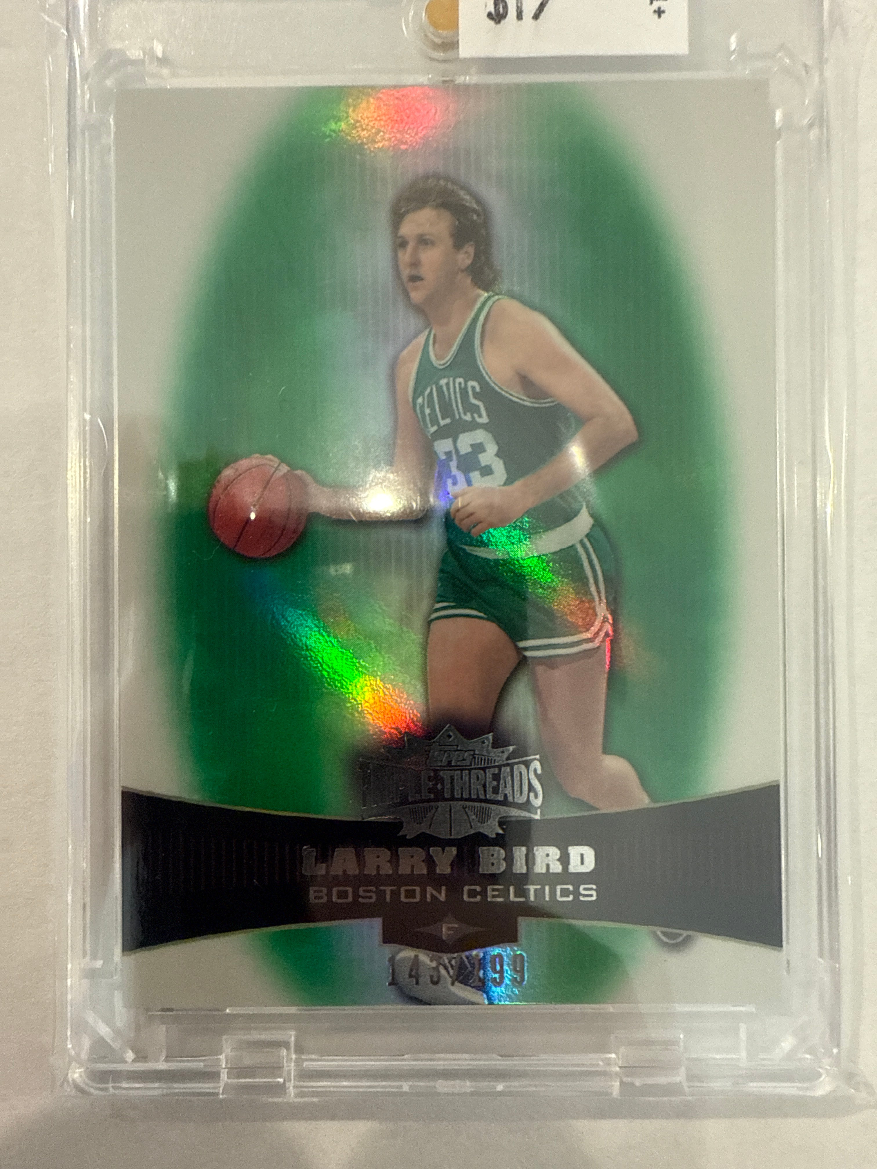 2007 Topps Triple Threads Larry Bird 143/199