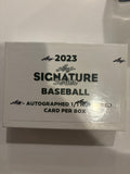 2023 Leaf Signature Series Baseball Hobby Box