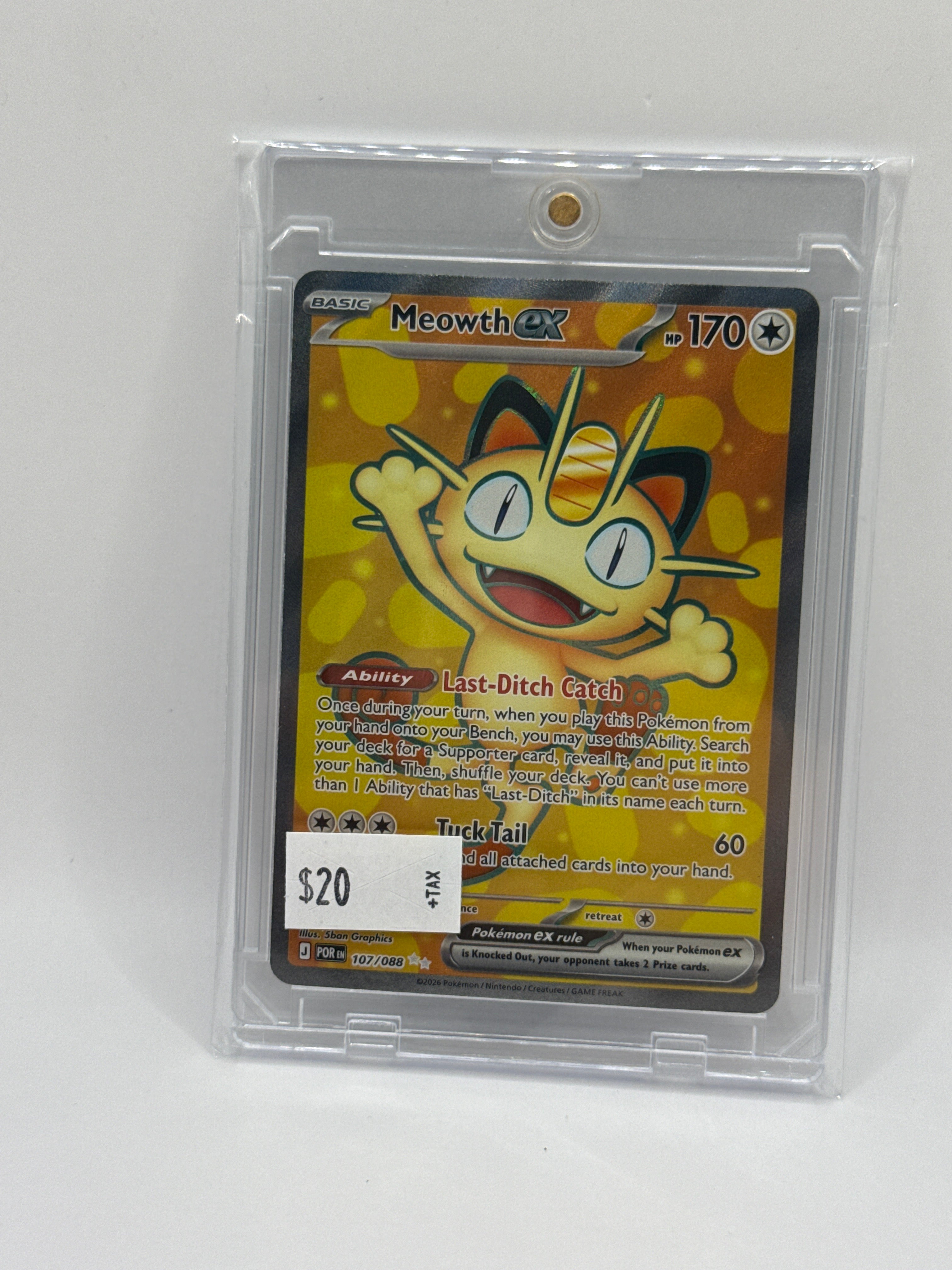 Perfect Order Meowth EX 107/088
