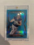 2024 Panini Obsidian Football Jake Ferguson Blue Refractor 22/25