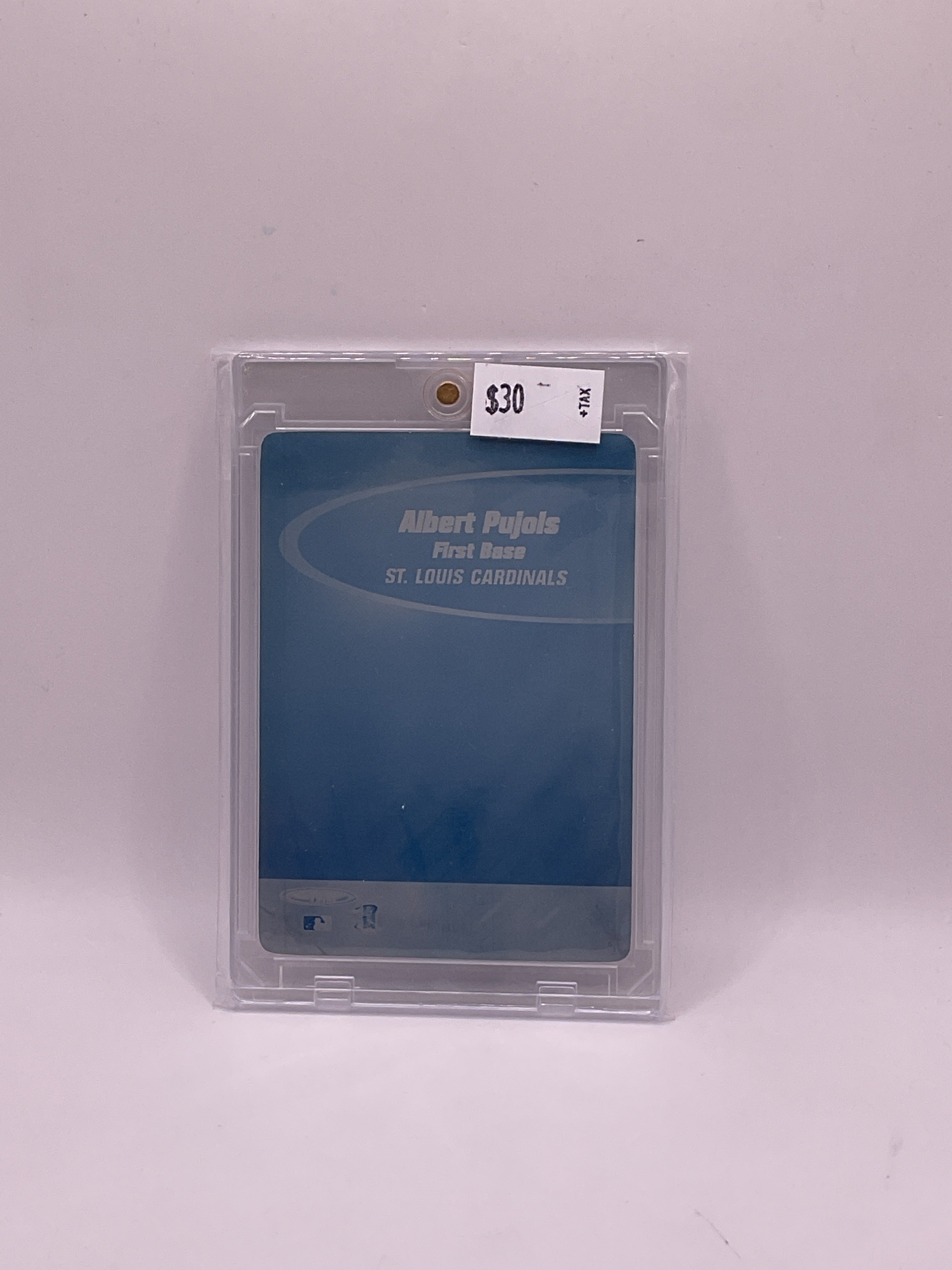 2005 Topps Total Albert Pujols First Base Printing Press Plate