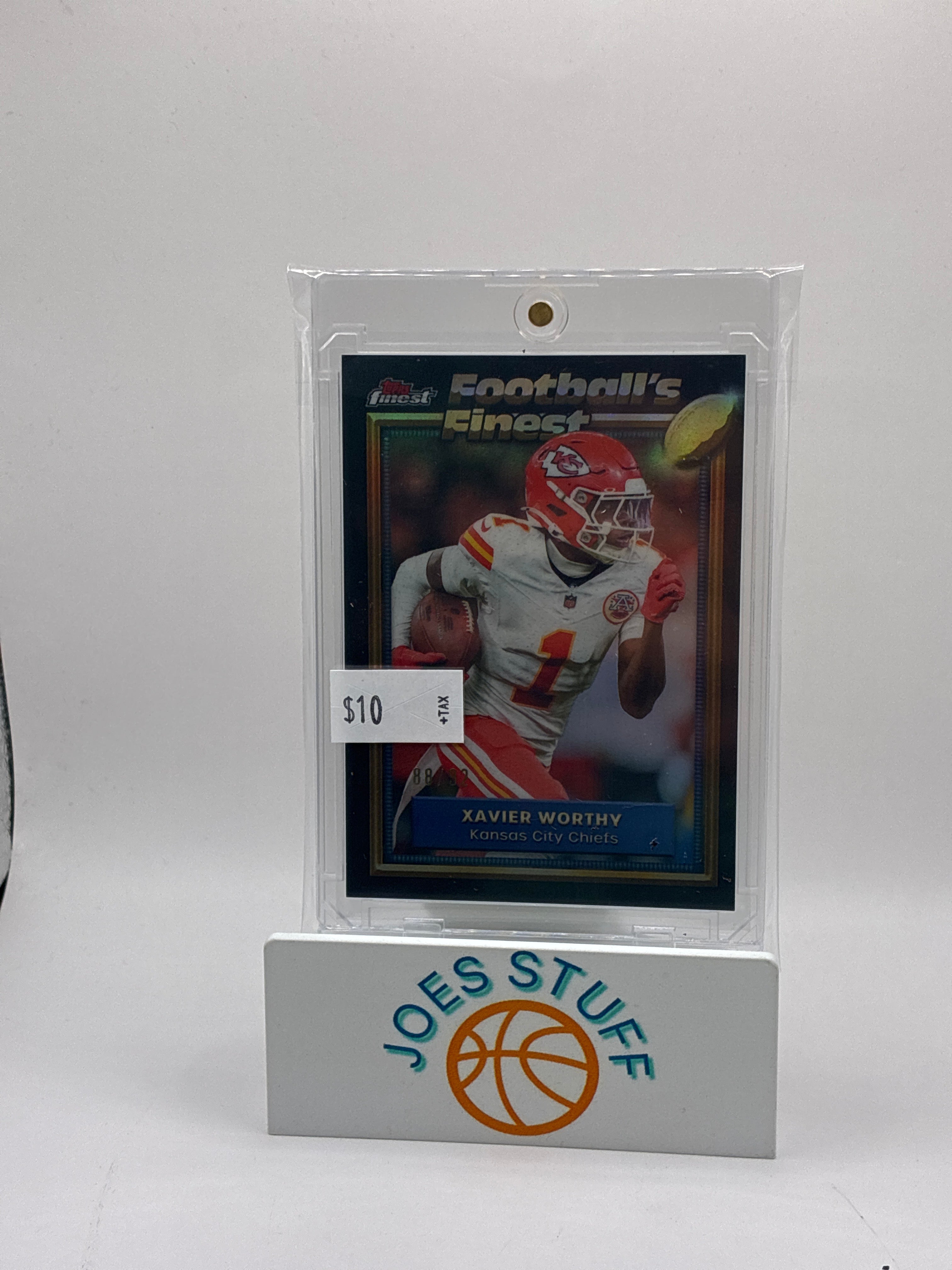 2025 Topps Finest Xavier Worthy 1992 Finest 88/92