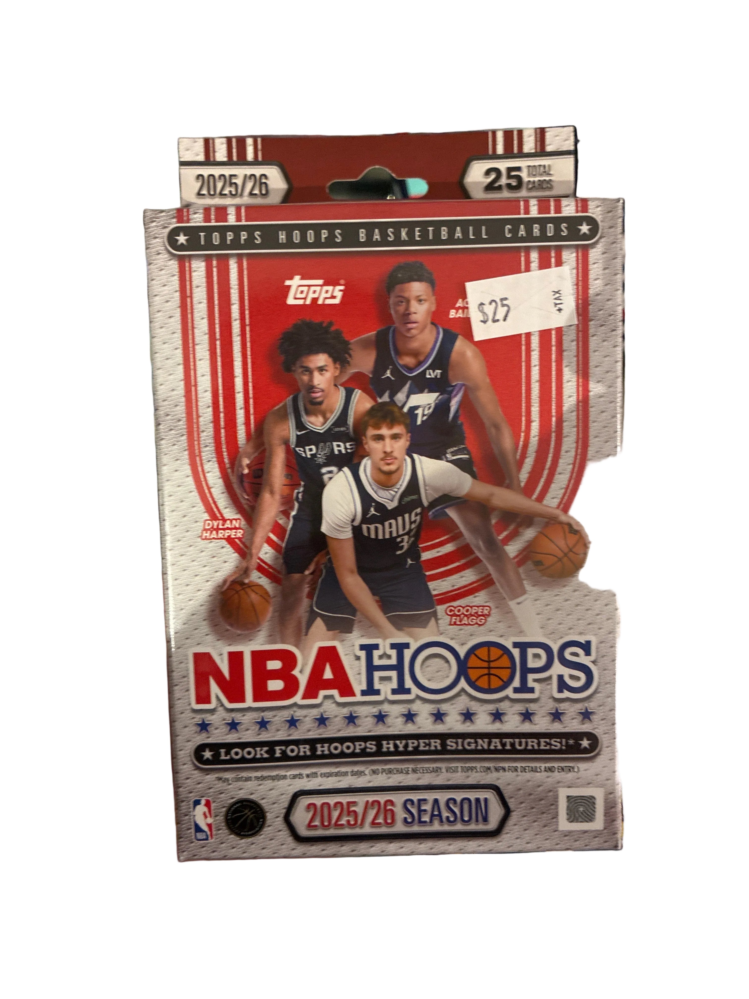 2025 NBA hoops hanger box ￼