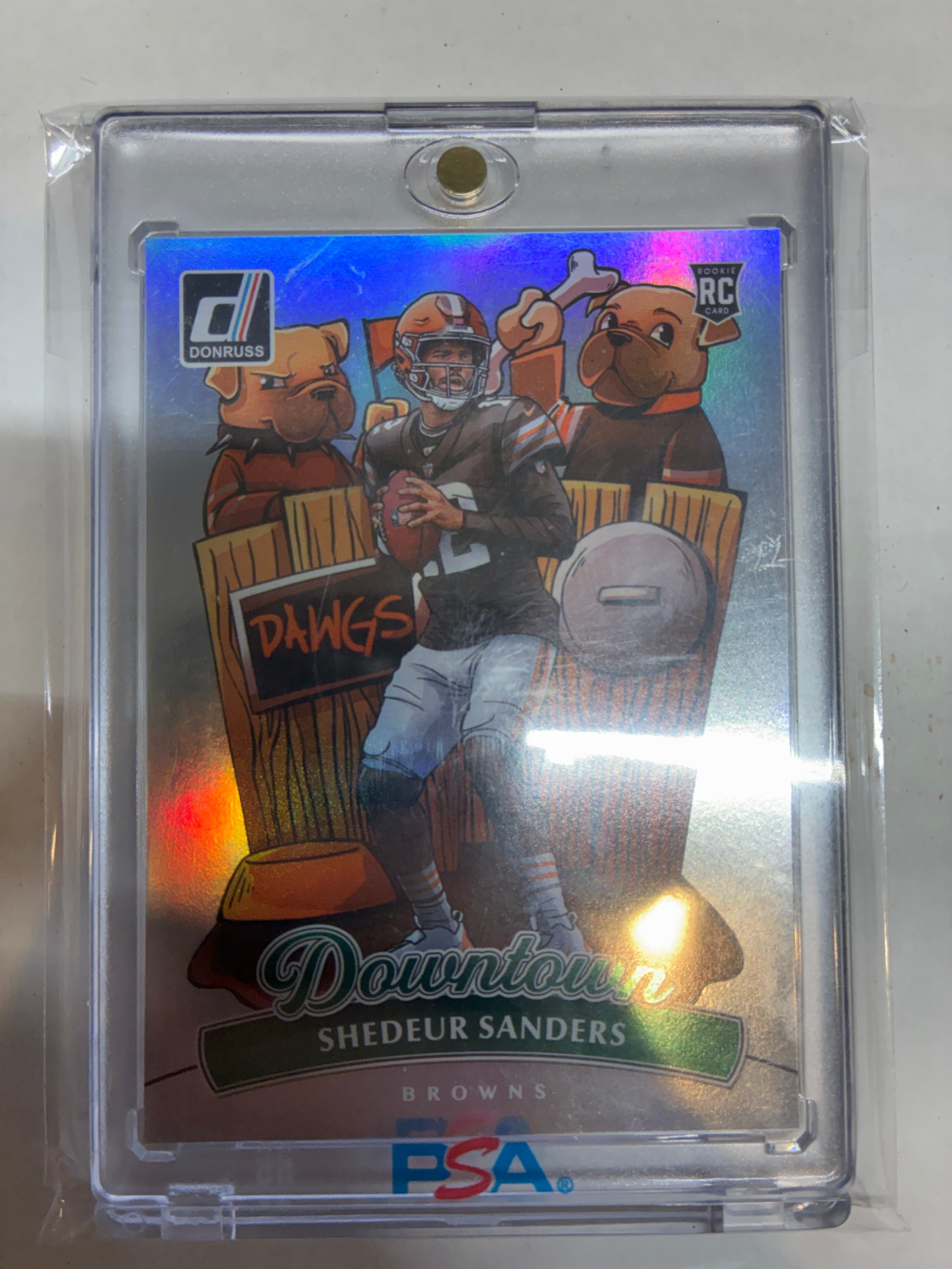 2025 Panini Donruss Shedeur Sanders Downtown! #17