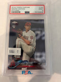 2018 tops chrome Shohei Ohtani pitching PSA 9