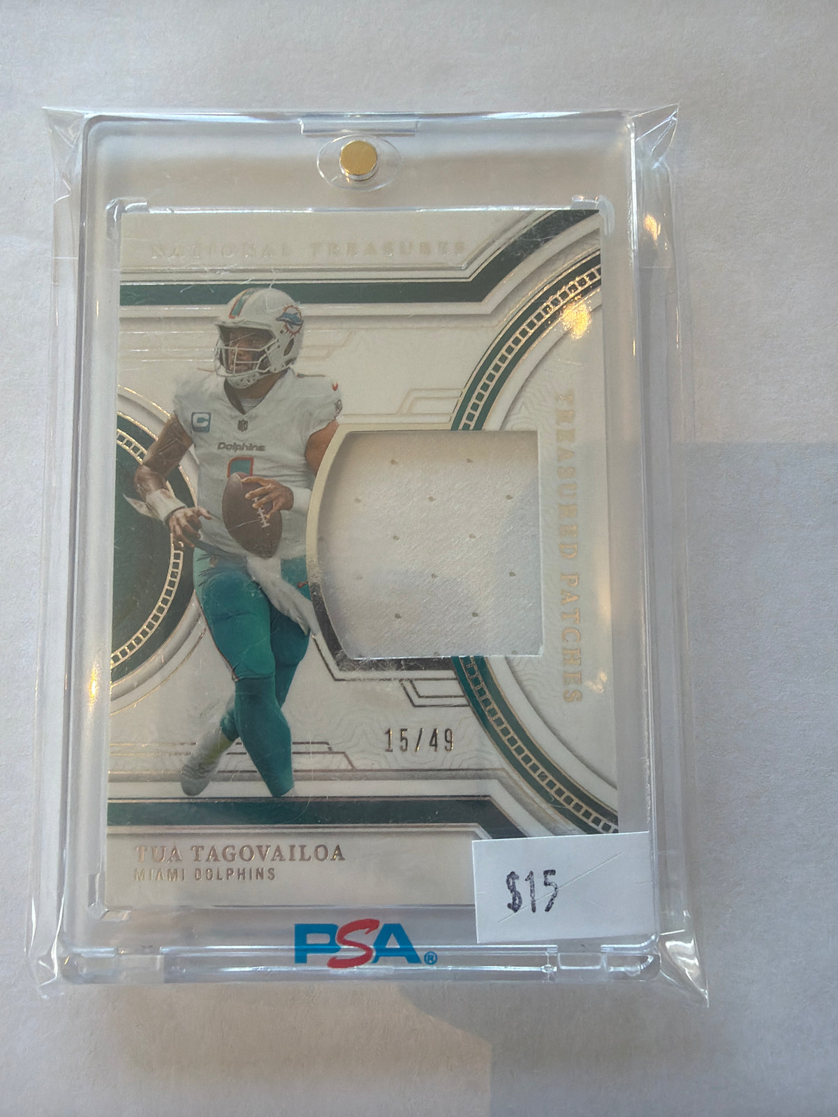 2023 Tua tagovailoa 15/49 patch