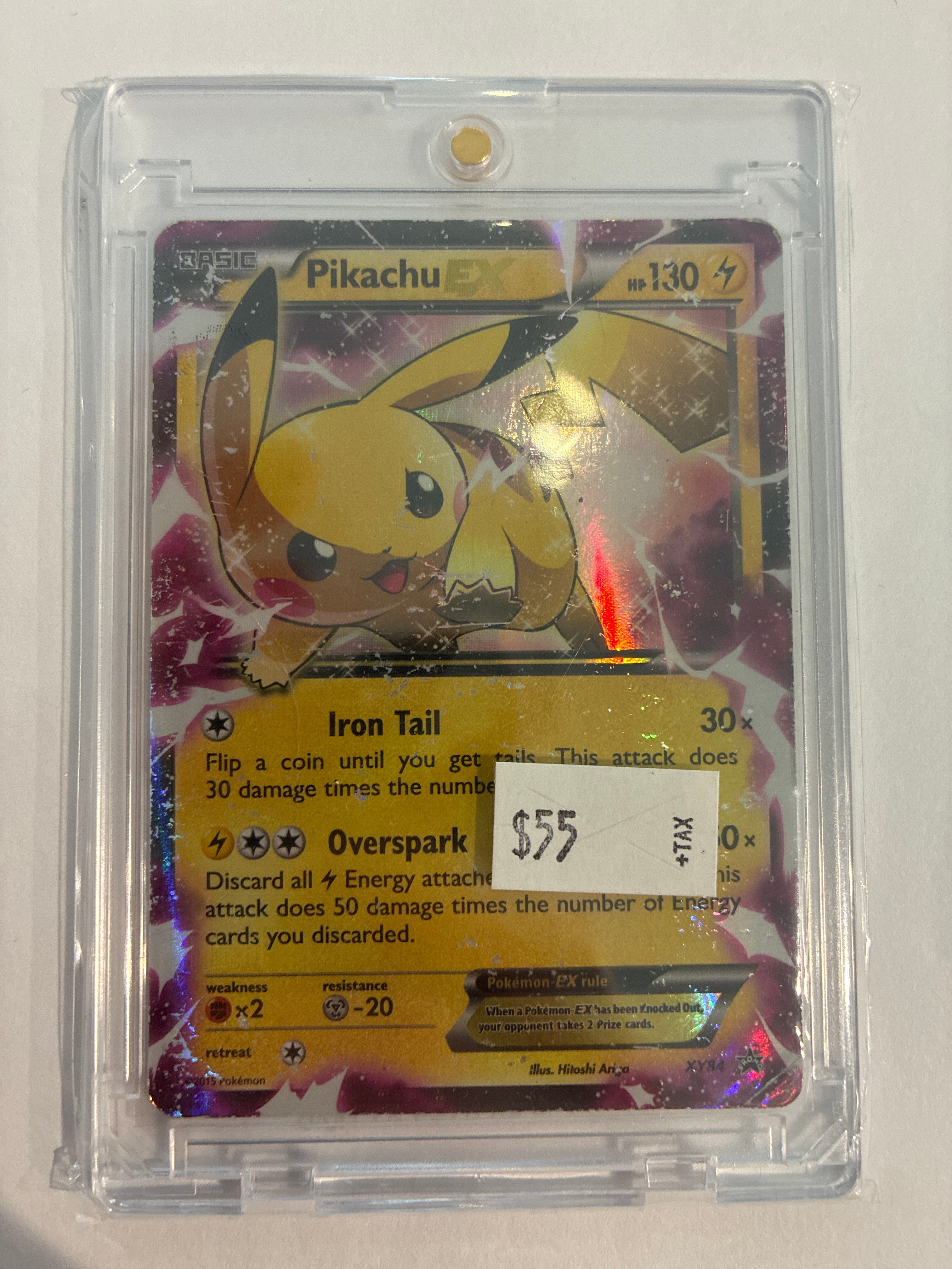 Pikachu EX XY84 XY Holo
