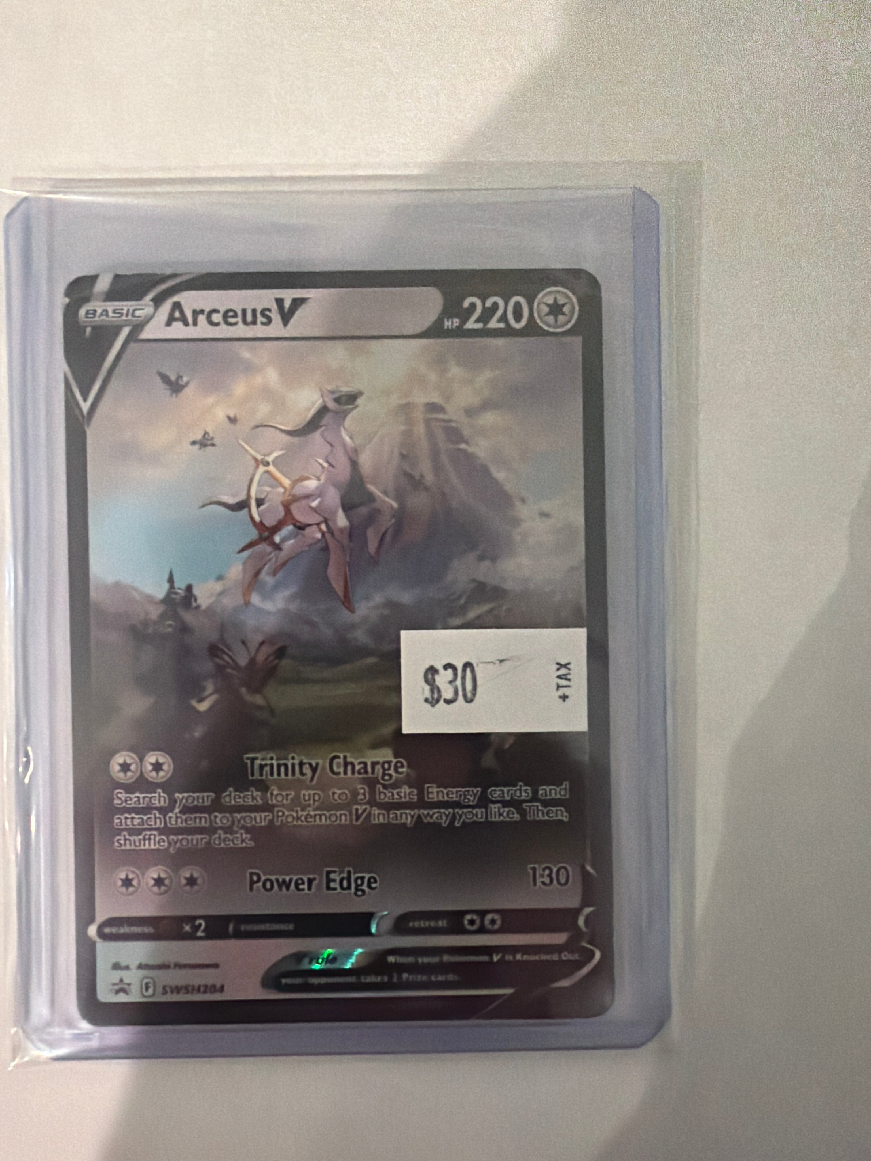 Arceus V swsh204 promo