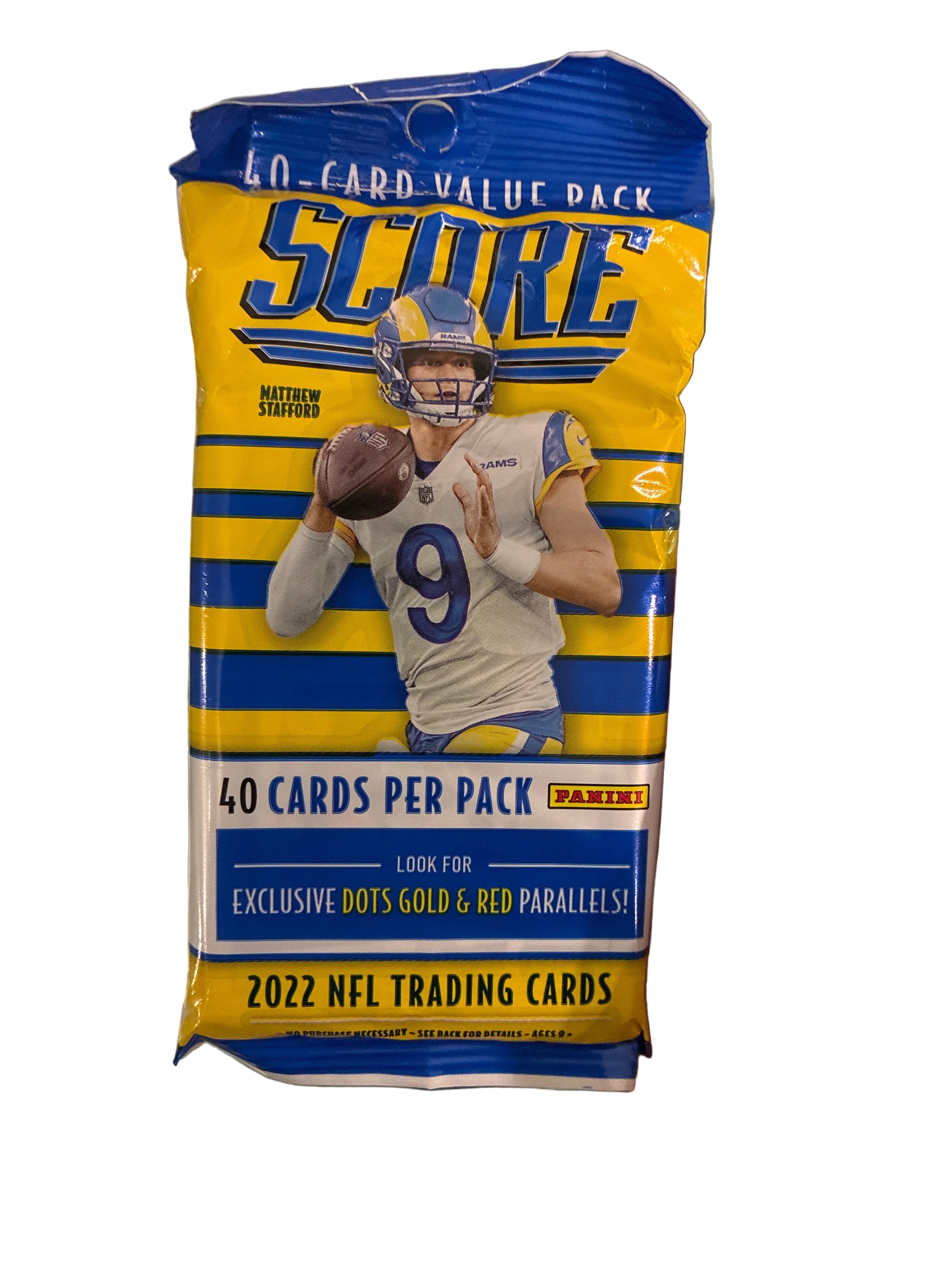 2022 NFL score football fat pack ￼