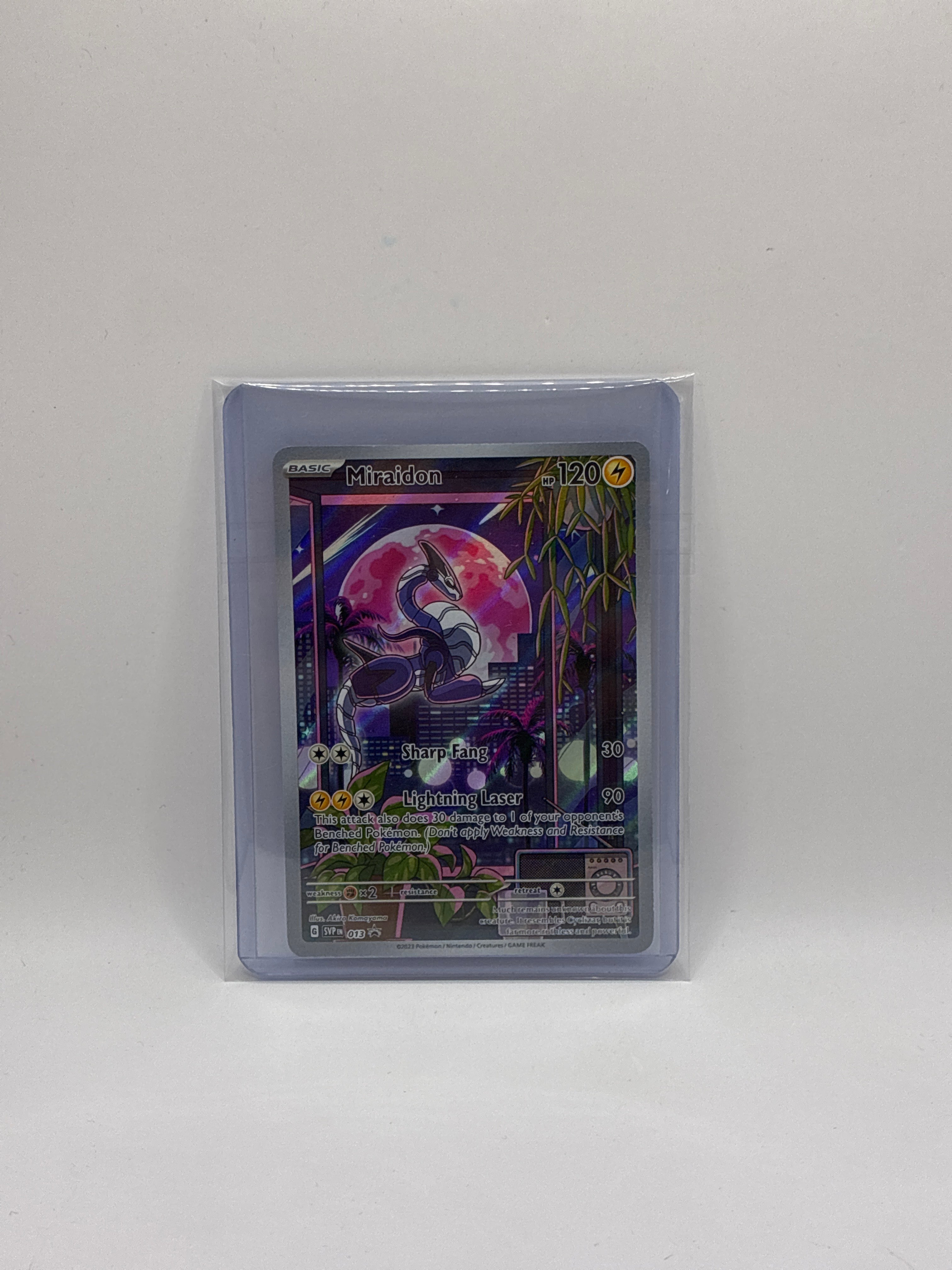 Miraidon 013 Sv: & Violet Promo Cards Holo