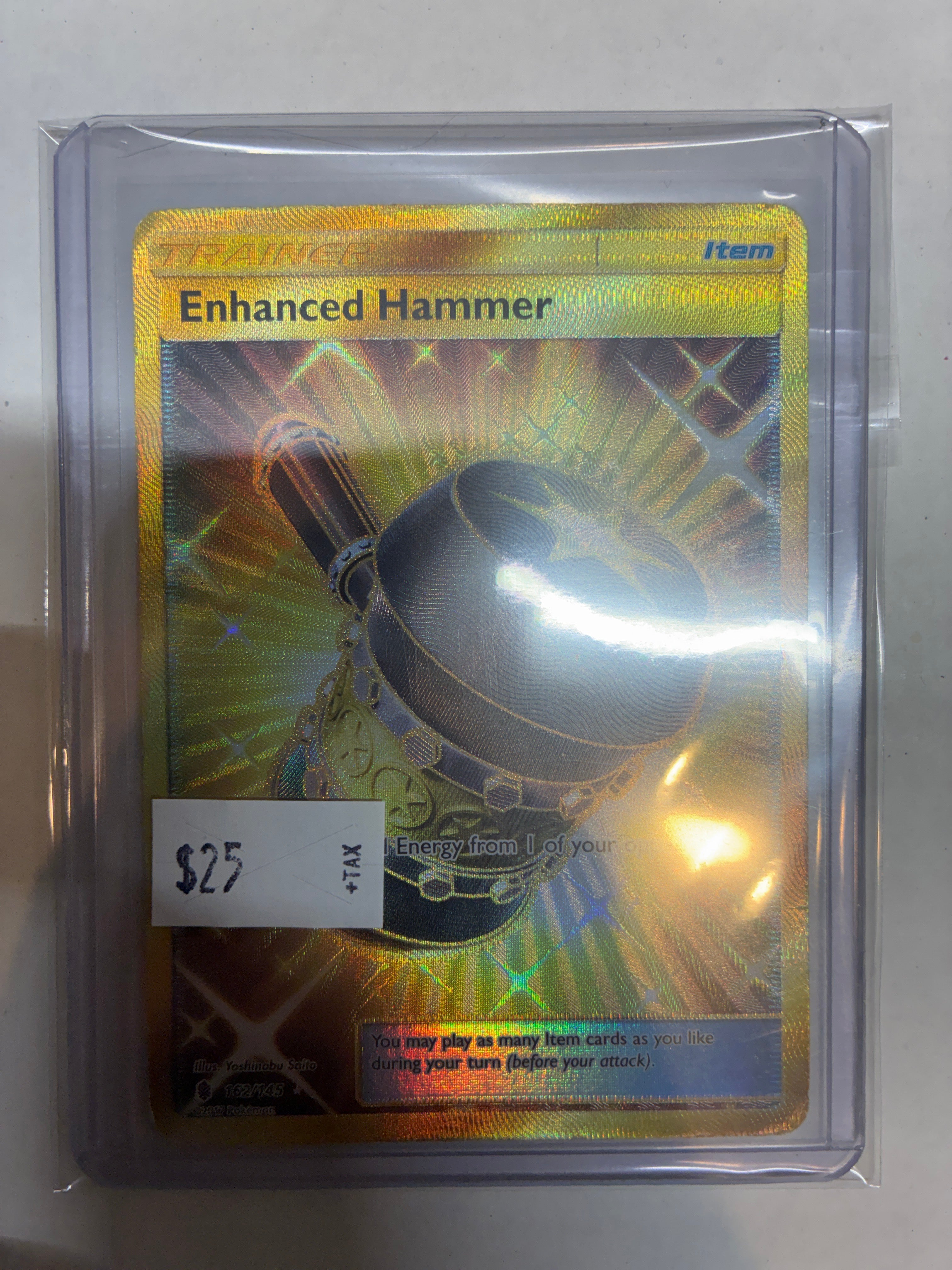 Enhanced Hammer (Secret) 162/145 Sm-Guardians Rising Holo