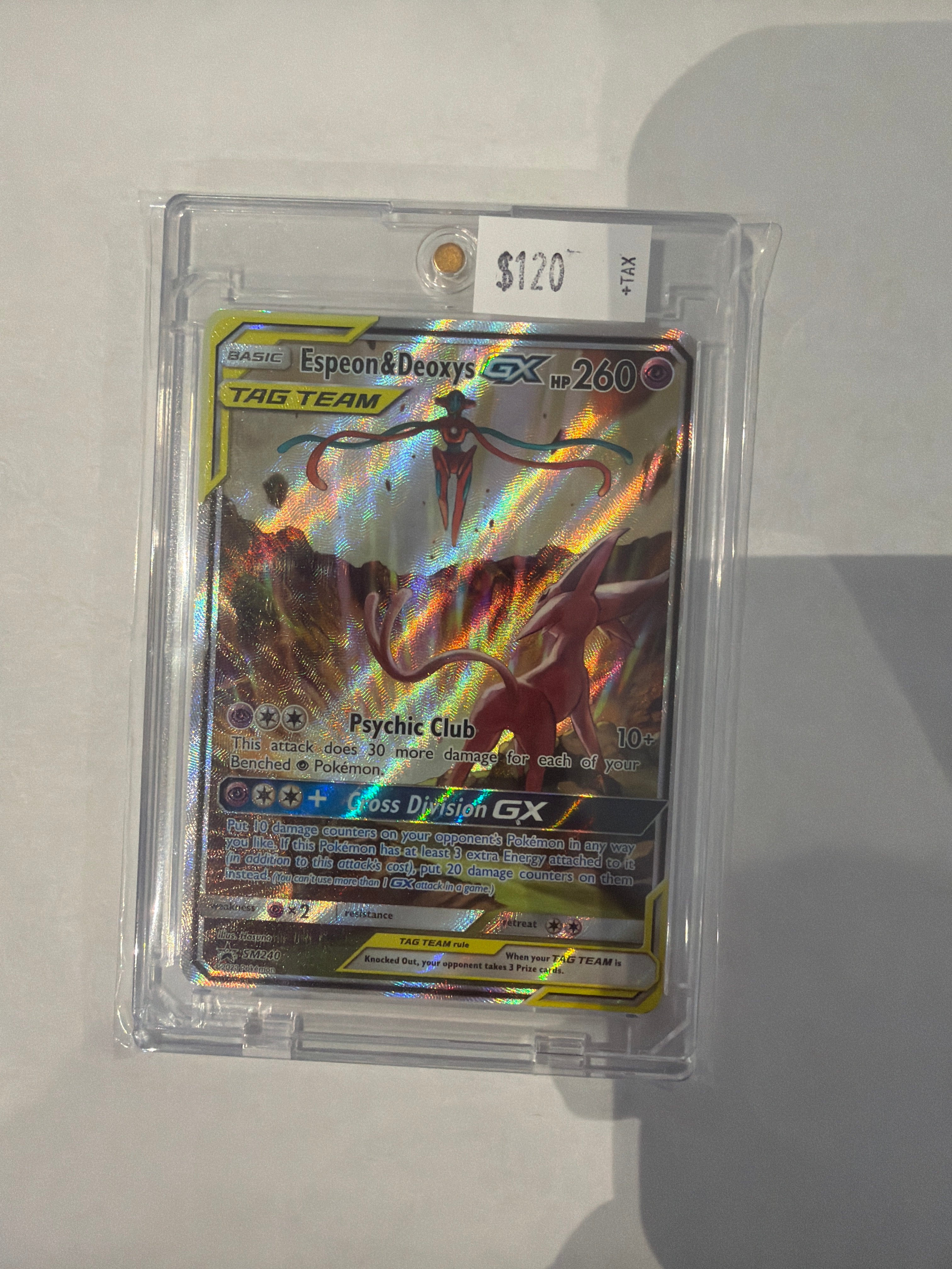 Espeon and Deoxys GX promo SM240