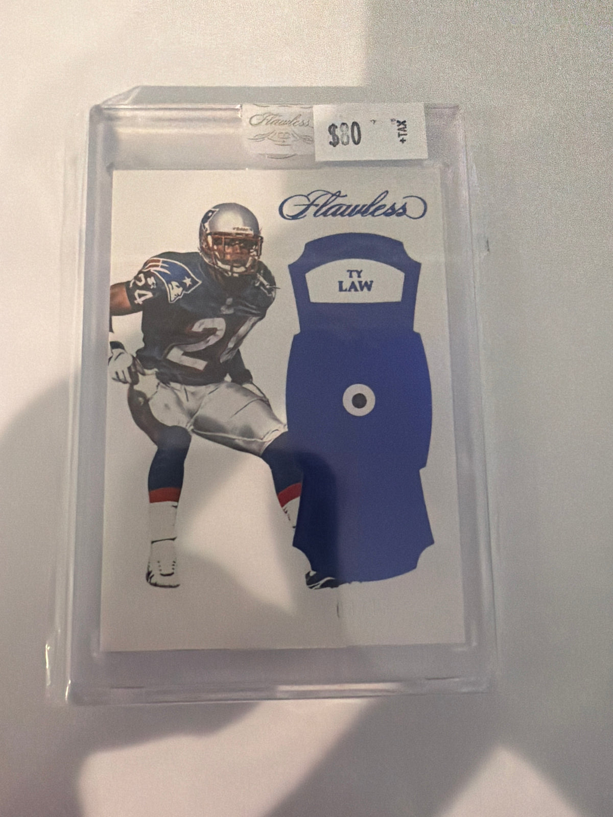 2017 Panini Flawless Football-Flawless Legends 04/15 Ty Law