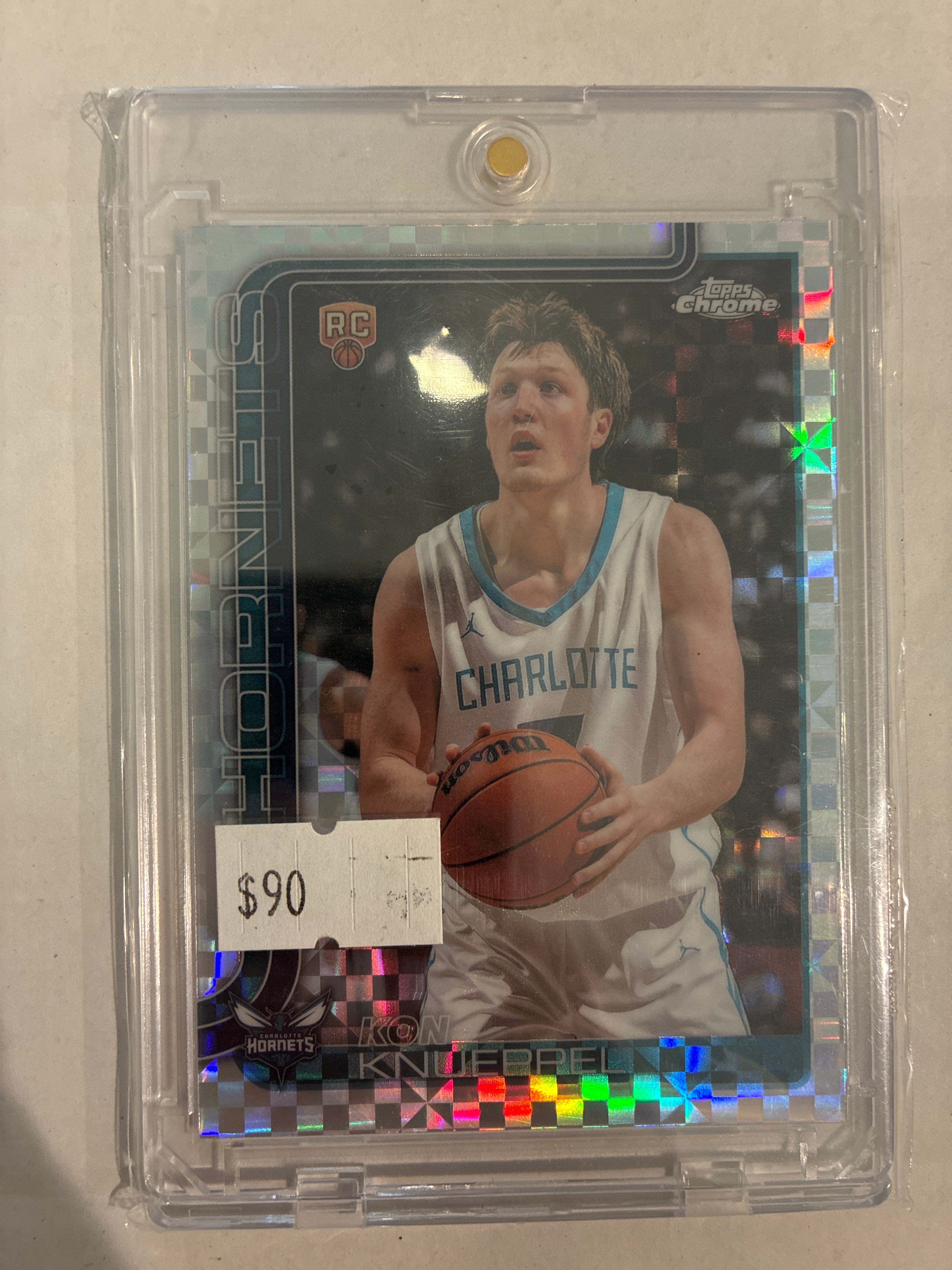 2025 Topps Chrome Kon Knuppel Silver X-Fractor