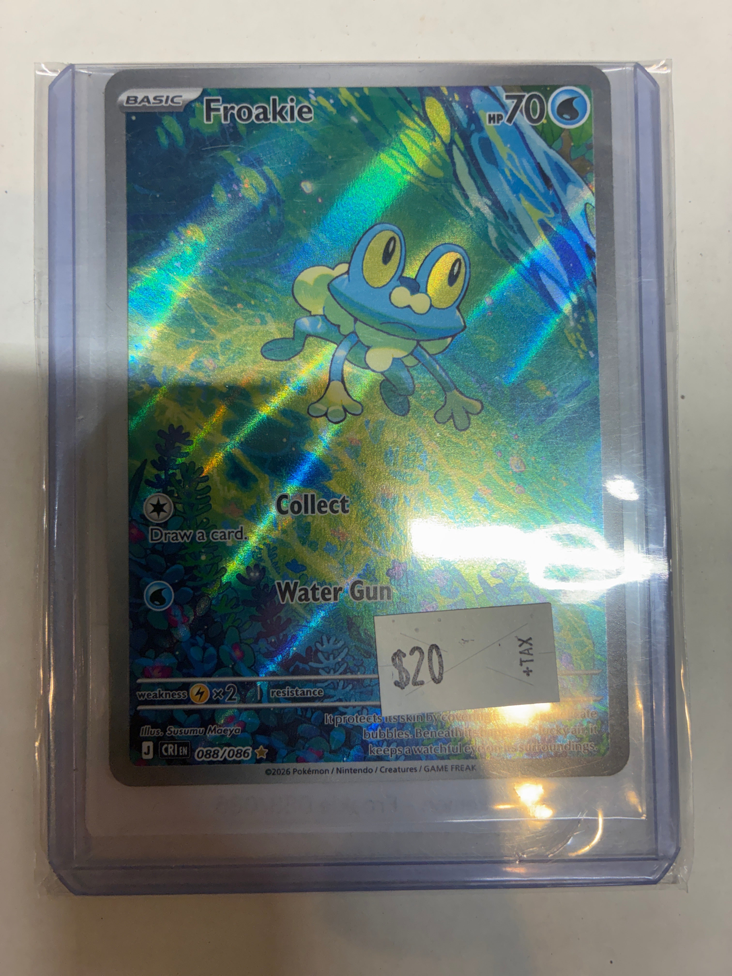 Pokemon Froakie 088/086