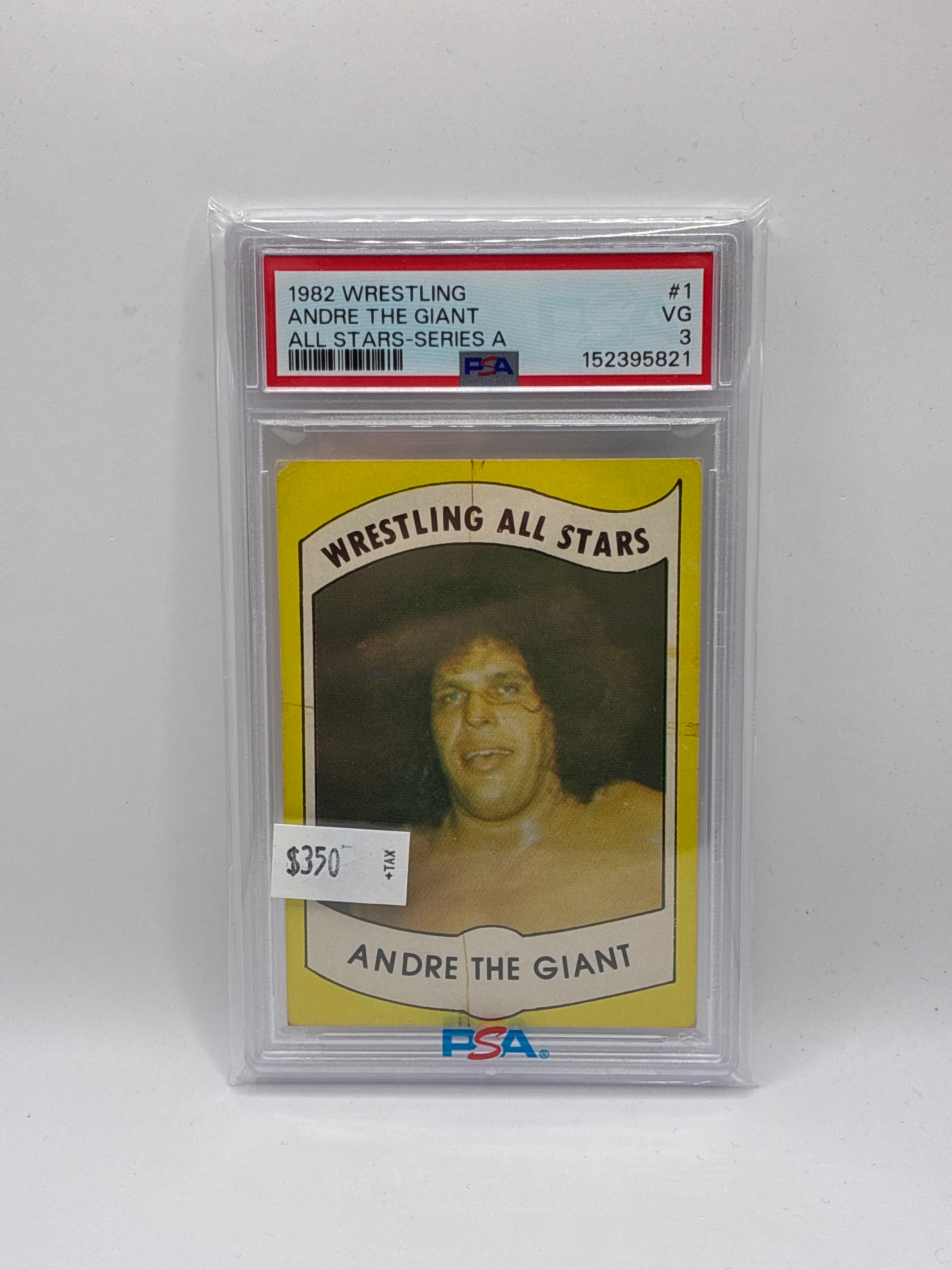 1982 Wrestling All Stars Series A Andre the Giant #1 PSA 3