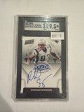 2022 Panini Super Bowl Signatures Richard Seymour SGC 10/9.5