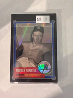 2007 Topps chrome Mickey mantle