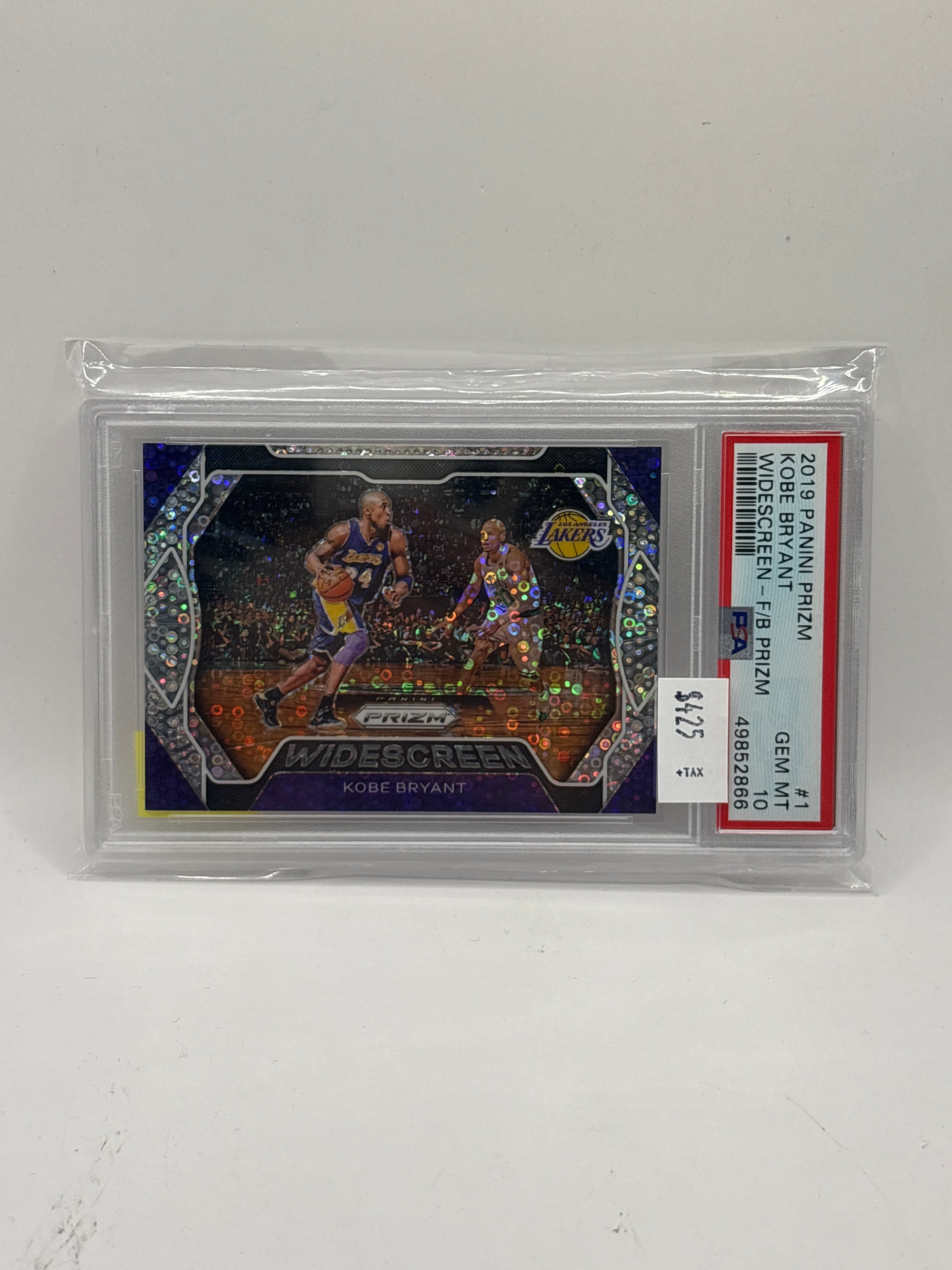 2019-20 Panini Prizm Widescreen Kobe Bryant #1 Fast Break Prizm PSA 10