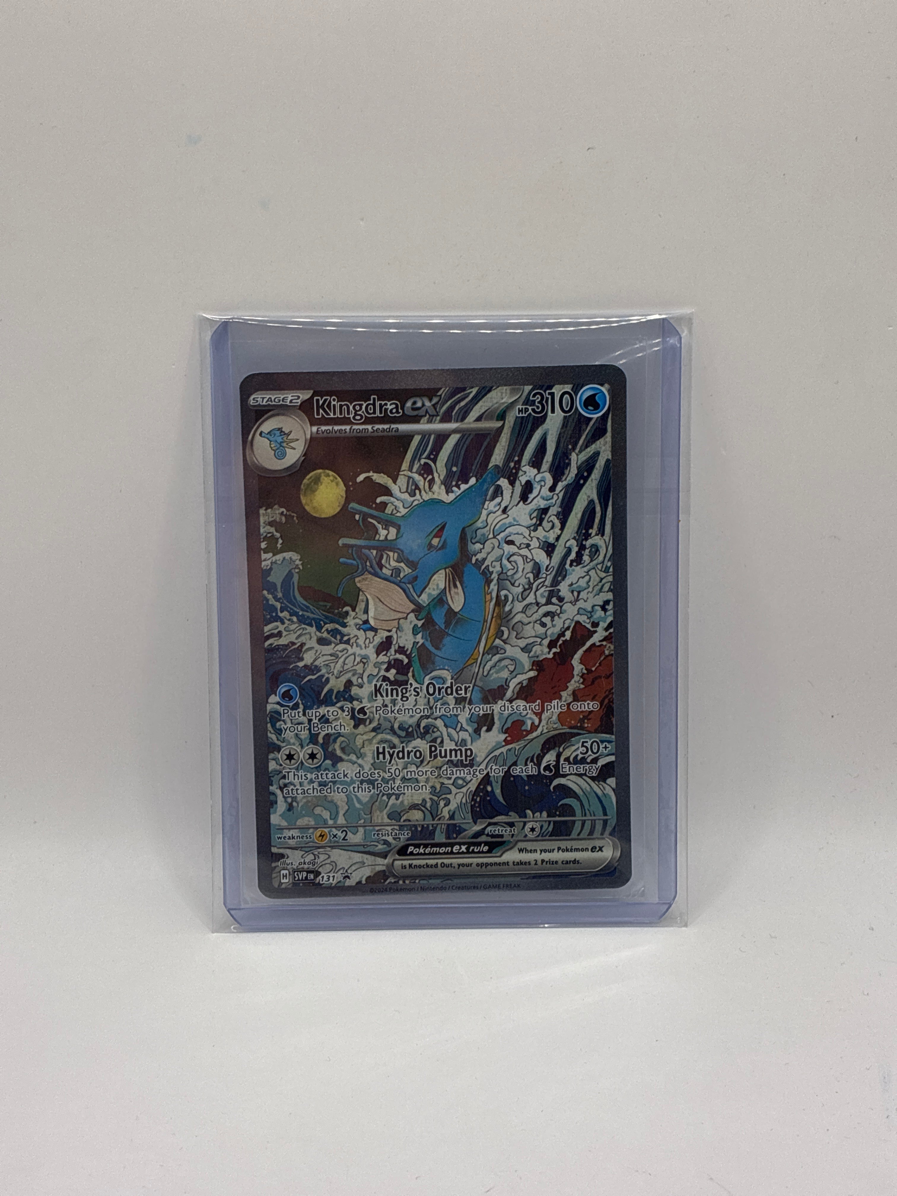 Kingdra ex 131 Sv: Scarlet & Violet Promo Cards Holo