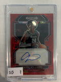 2022 Panini Prizm Draft Picks Kalen Williams Red Scope Auto 34/88