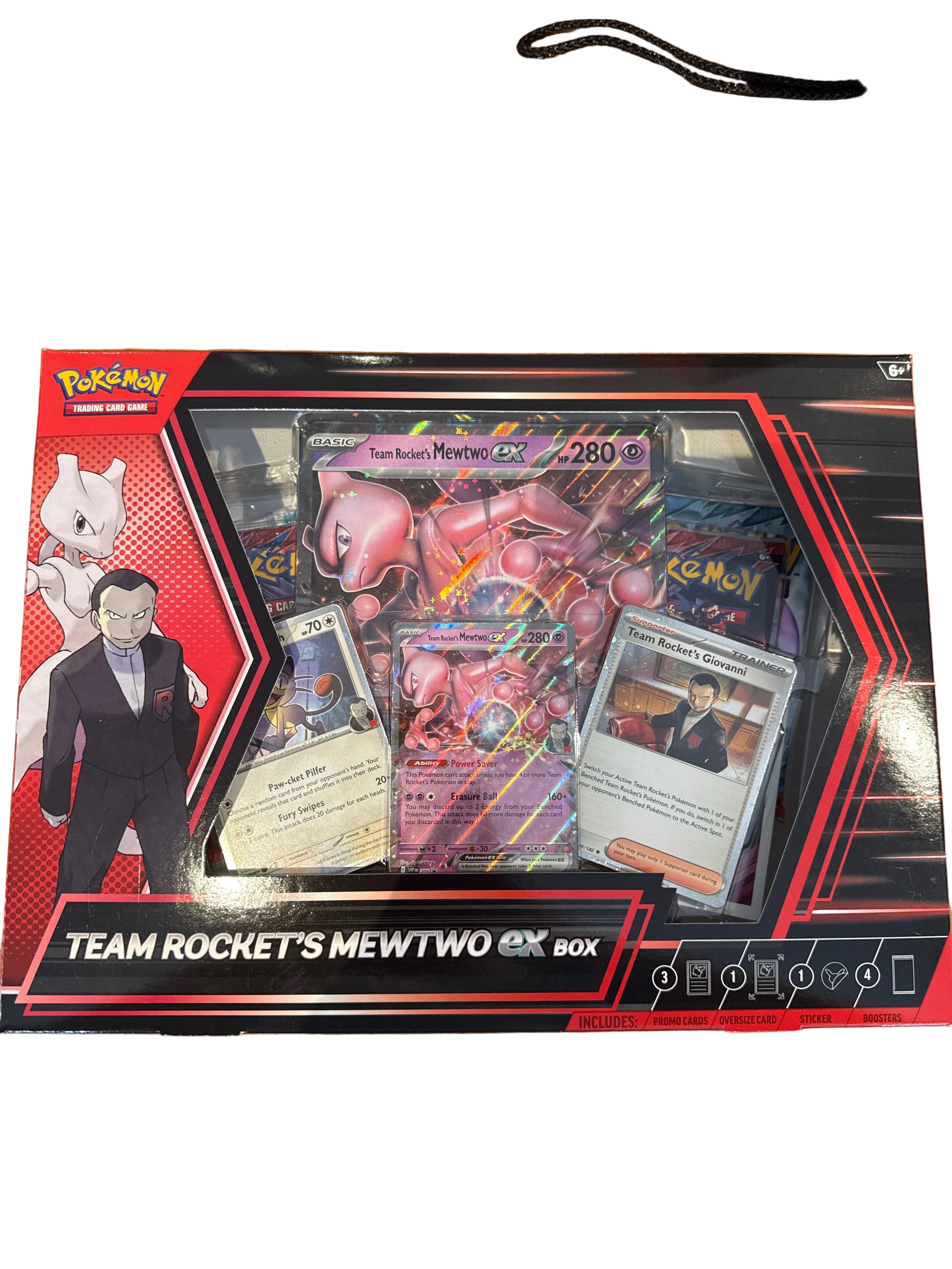 Pokemon Team Rockets Mewtwo EX Box