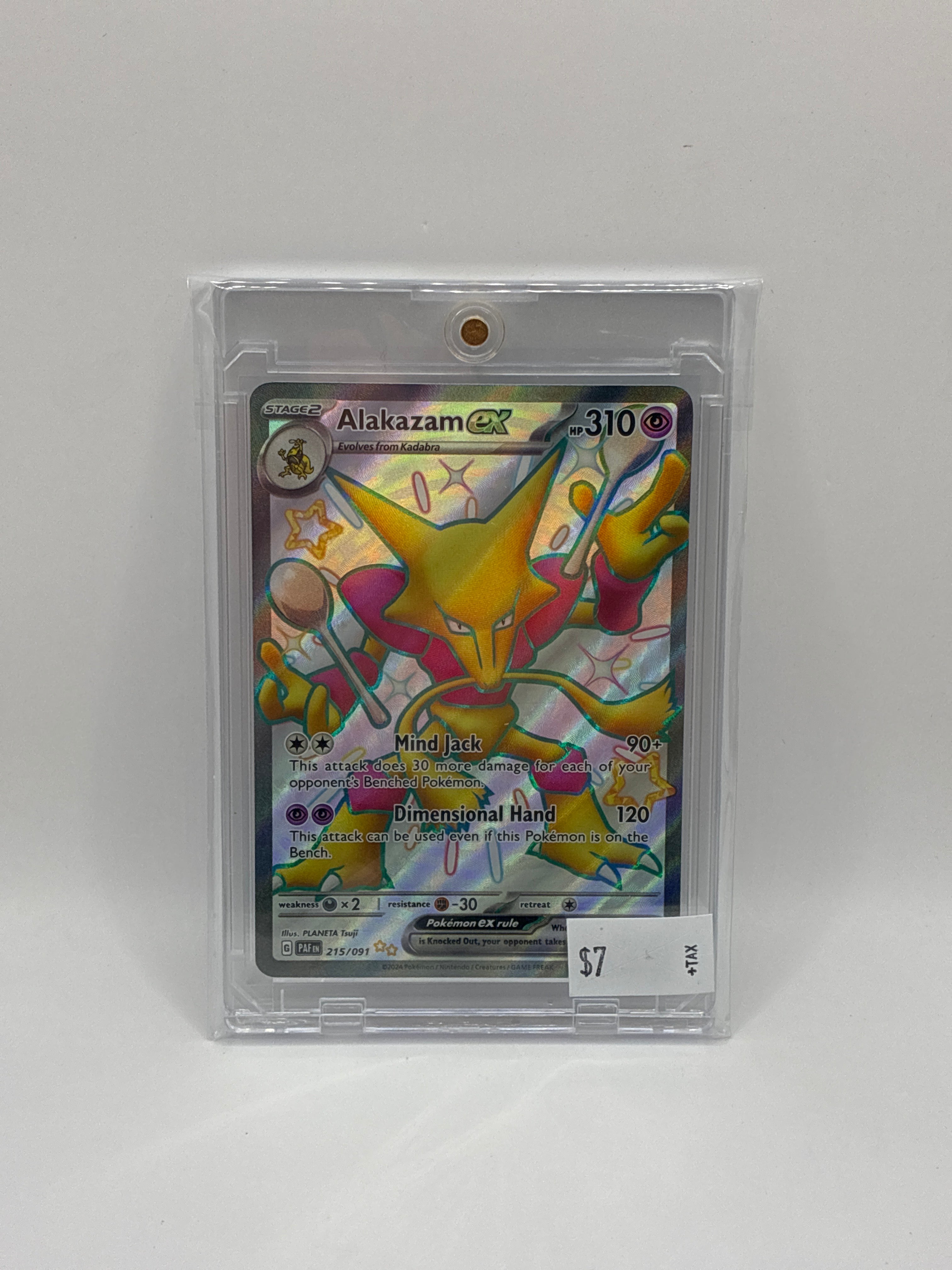 Alakazam ex 215/091 SV: Paldean Fates Holo