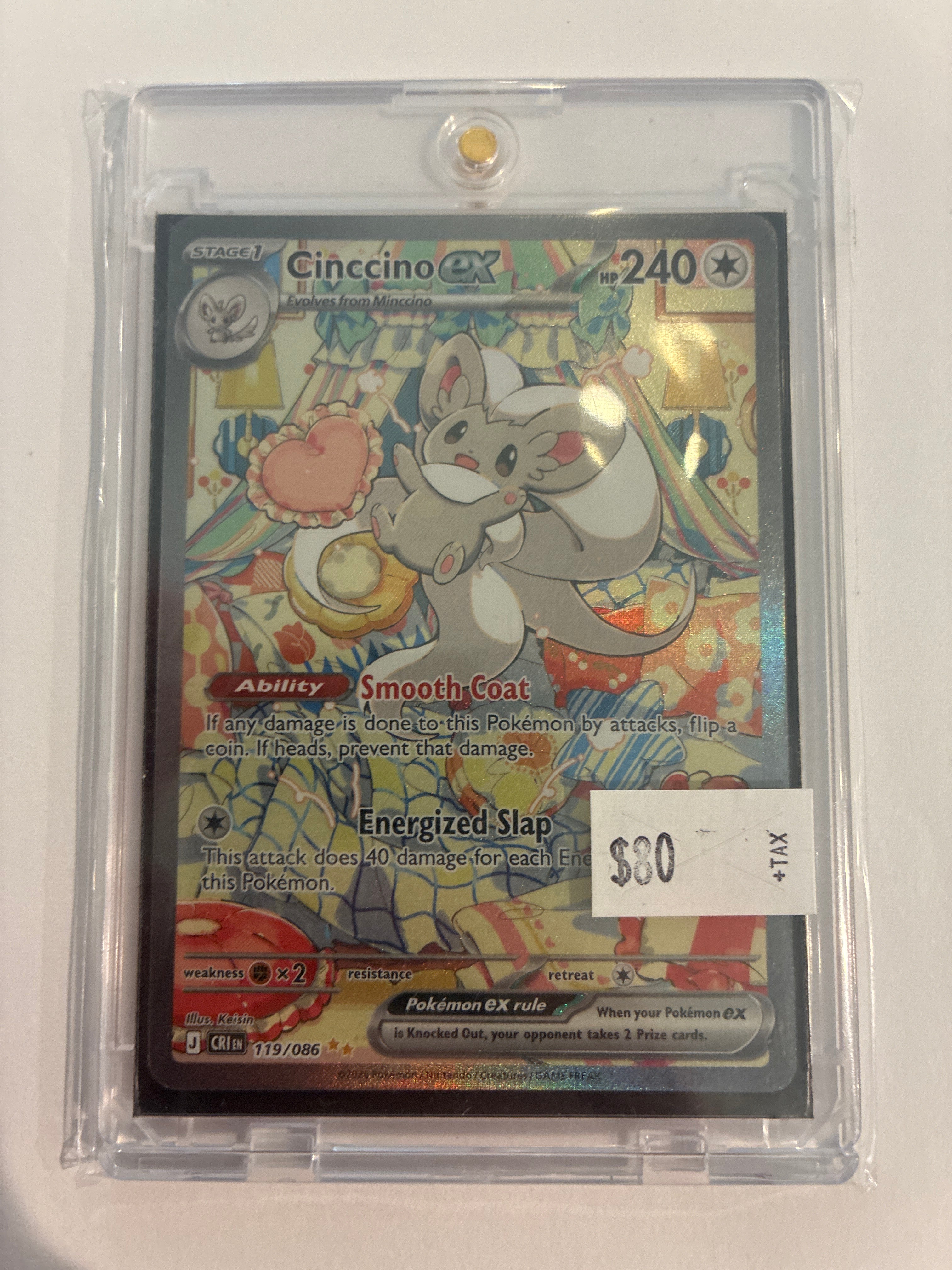Cinccino ex 119/086