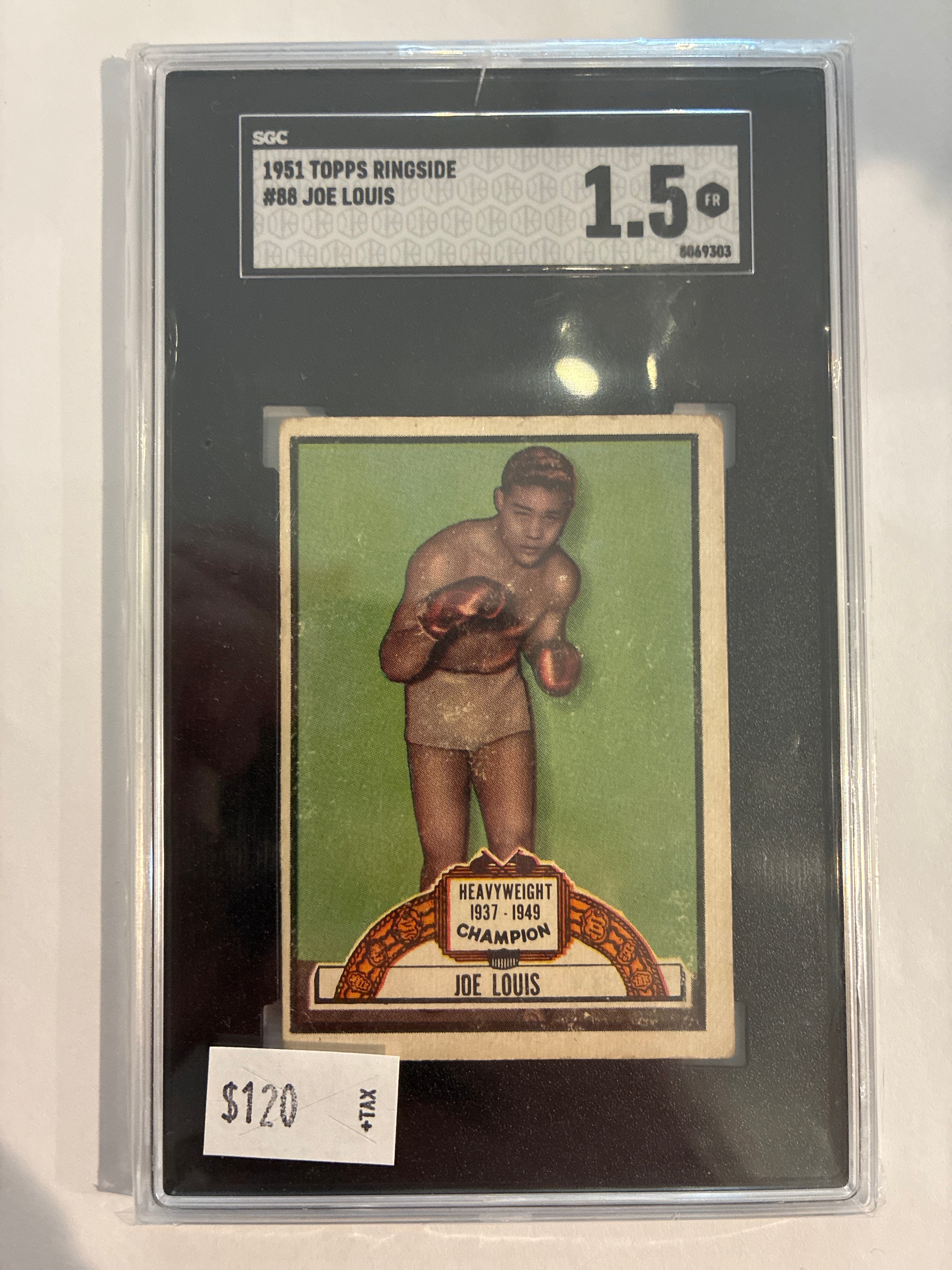 1951 Topps Joe Louis SGC 1.5