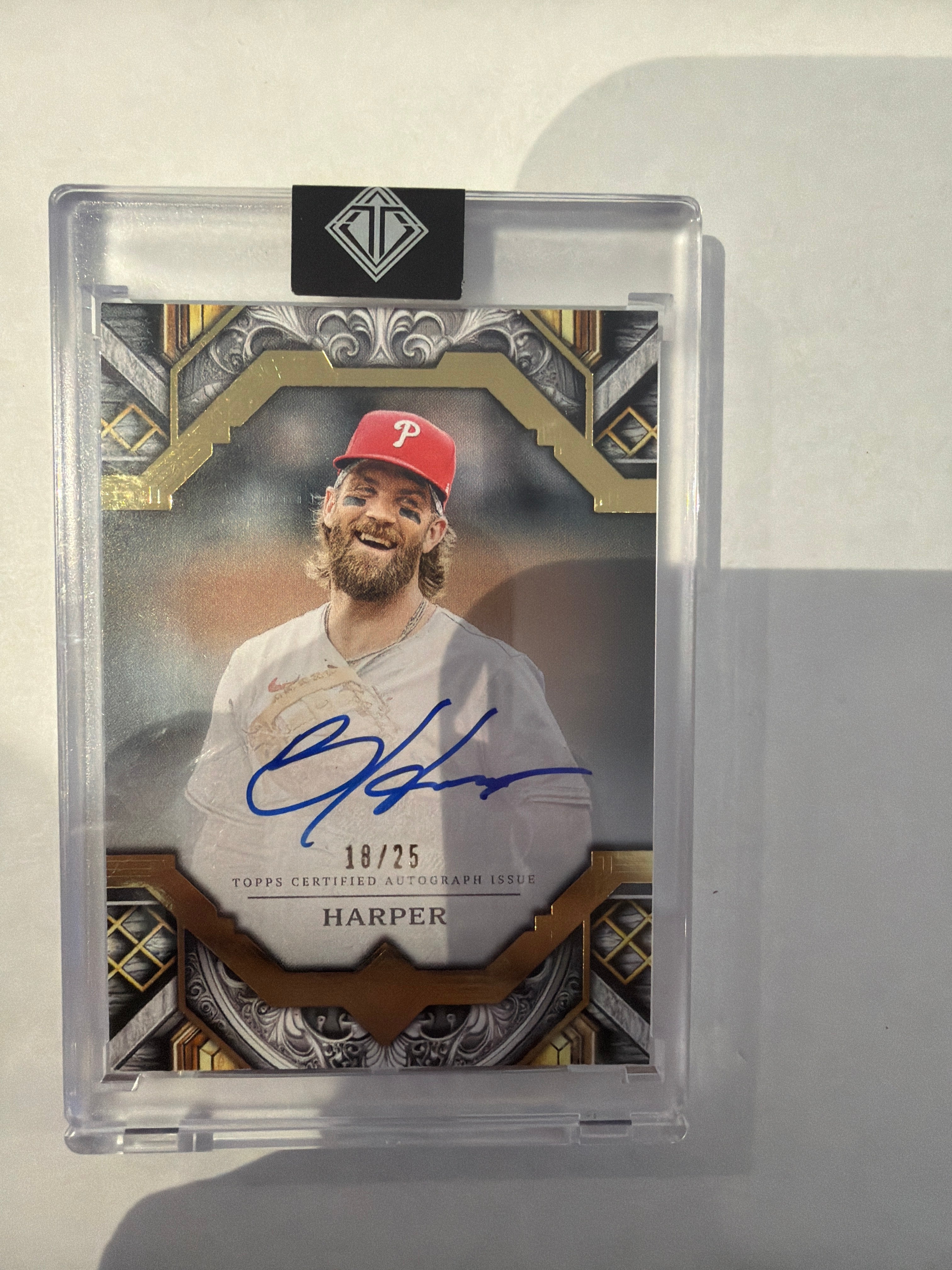 2025 Topps Bryce Harper Auto 18/25