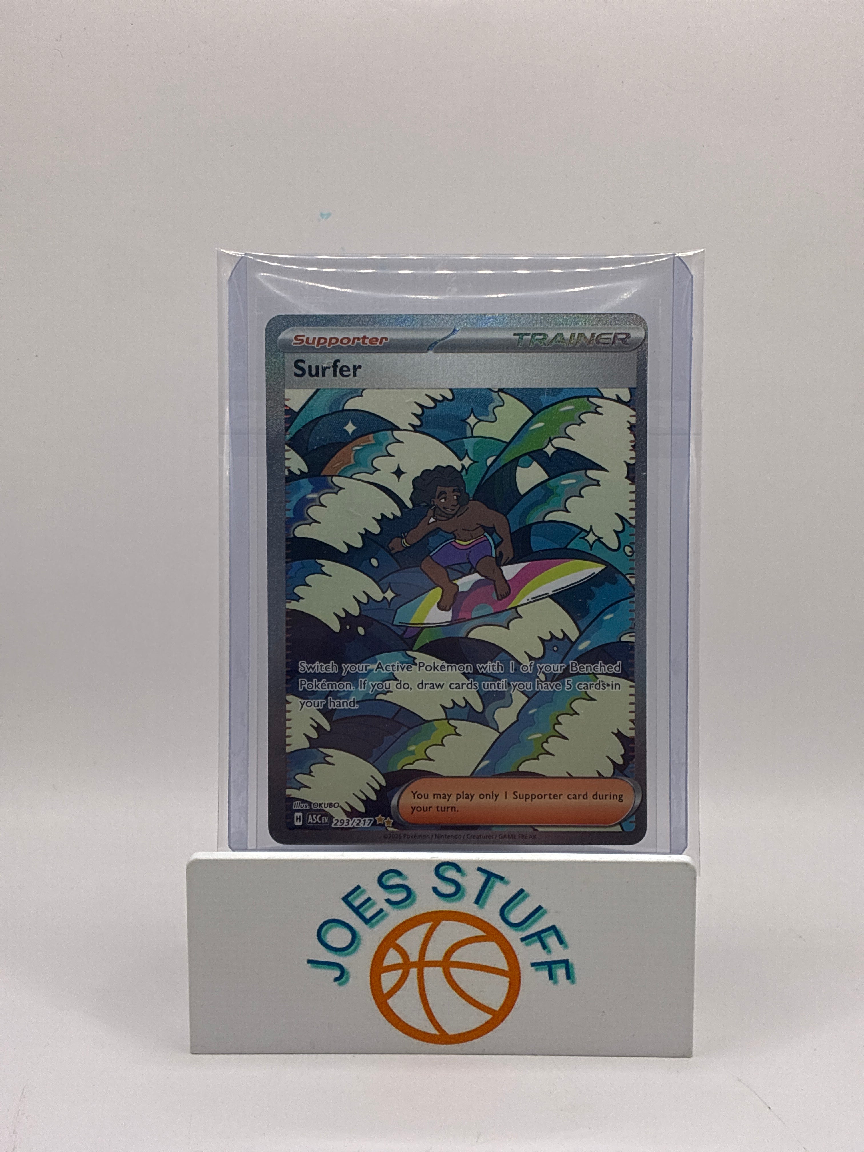 Surfer 293/217 Me: Ascended Heroes Holo