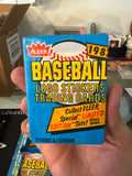 Fleer 1987 Baseball MLB Pack (17 Cards 1 Sticker Logo Stickers)