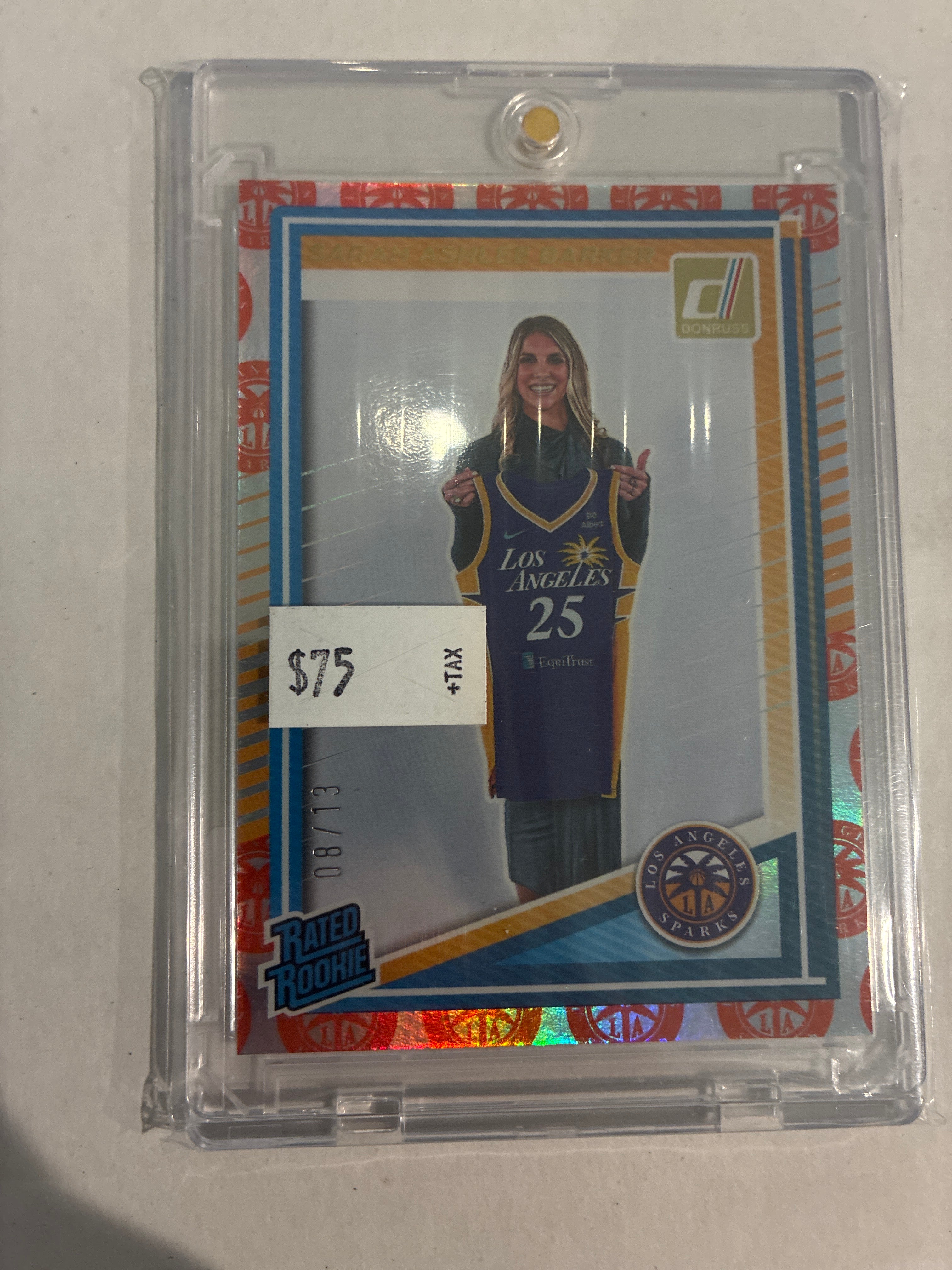2025 Panini Donruss WNBA Sarah Ashlee Barker 08/13