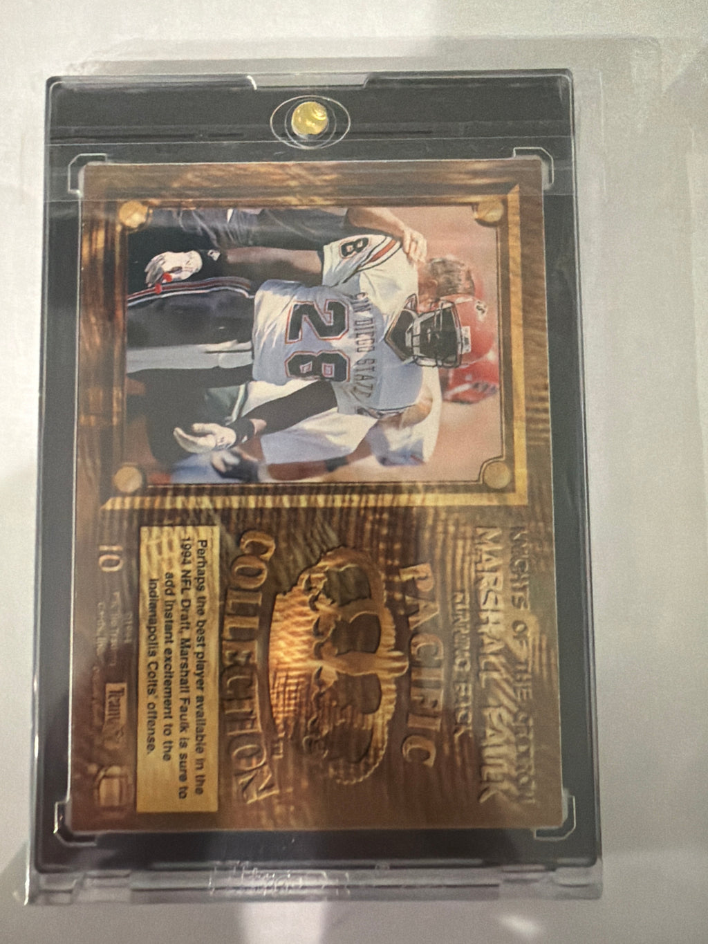 1994 Marshall Faulk pacific collection