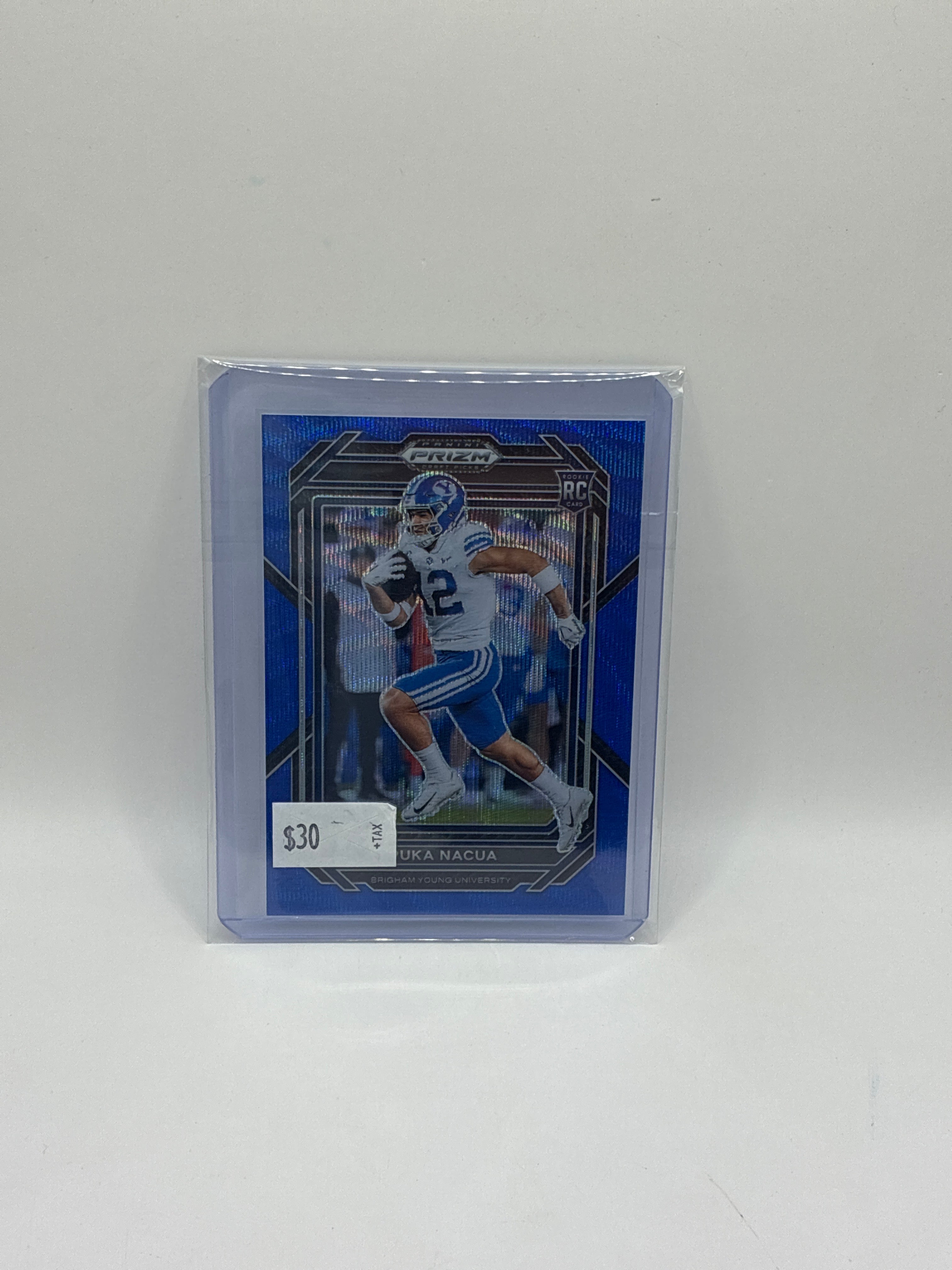 2023 Panini Prizm Draft Picks Puka Nacua Blue Wave Prizm 173/249