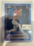 2022 Topps Chrome Jarren Duran Blue Sapphire