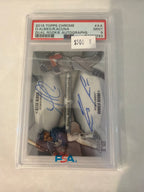 2018 Topps chrome O.Albies/R.Acuna dual Rookie autographs PSA10