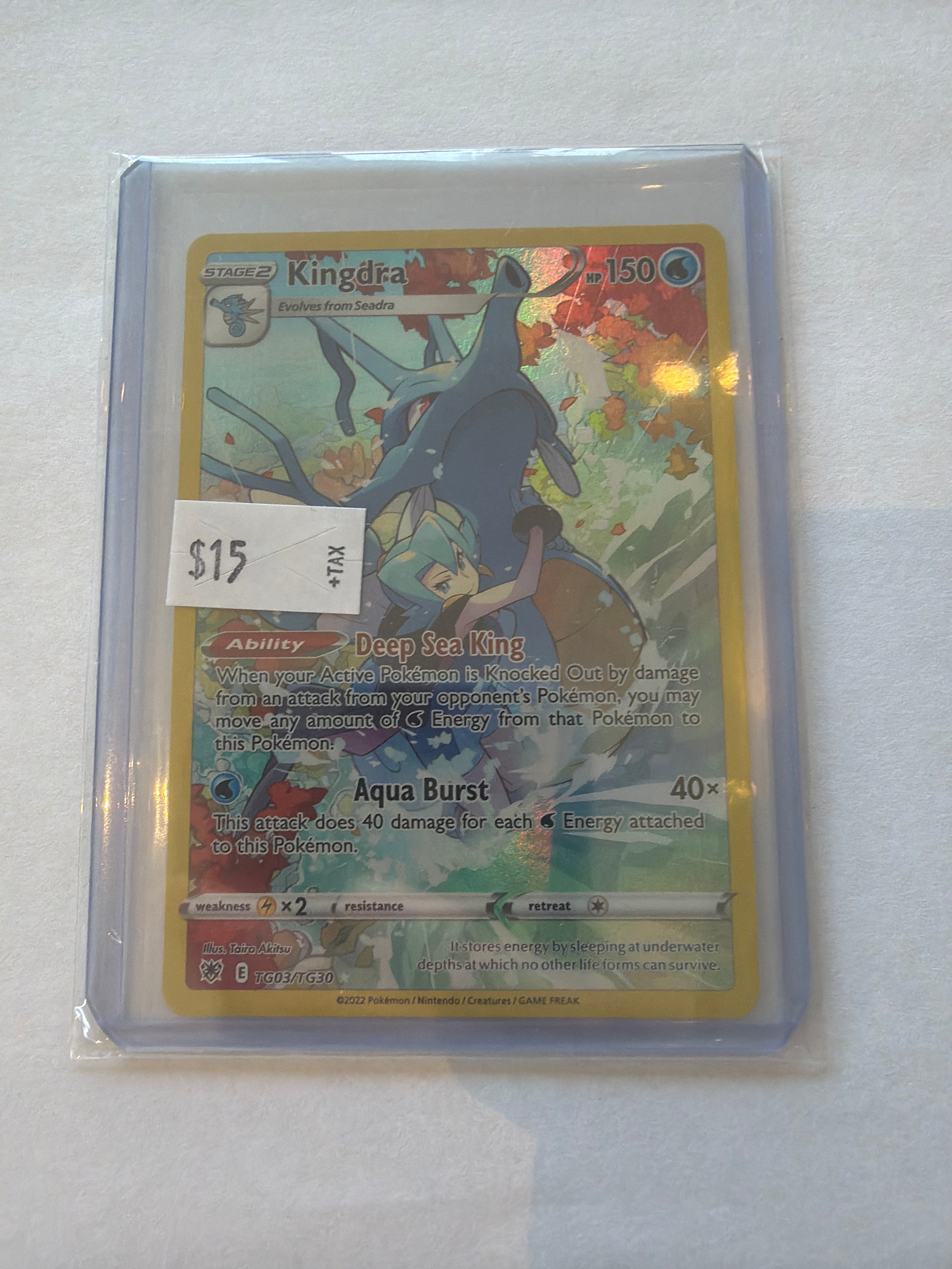 Kingdra tg03/tg30