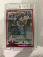 2026 Topps Flagship Jalen McMillan Autograph 2/5