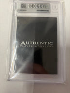 Allen Iverson authentic player signature Beckett