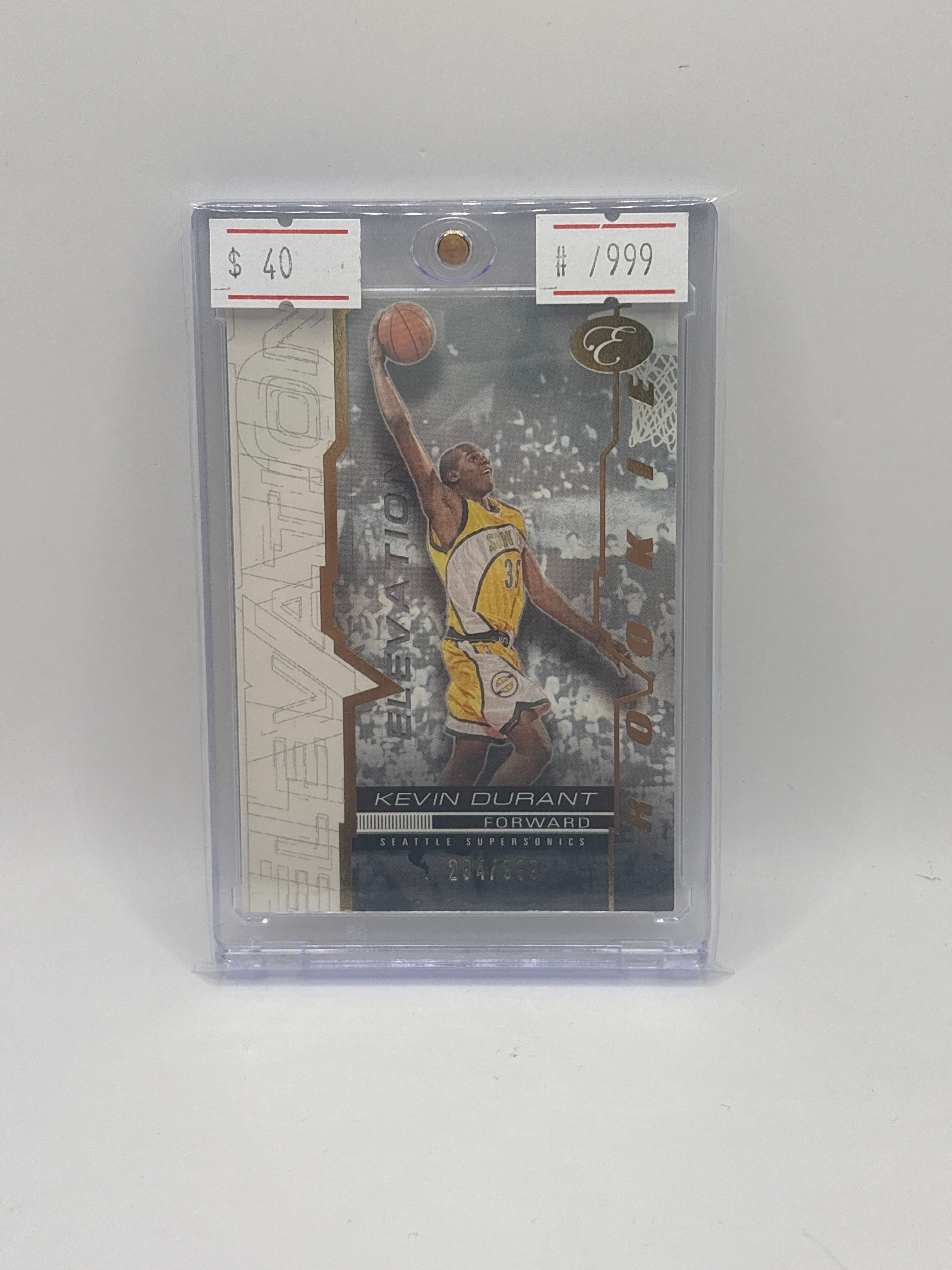 2007-08 Bowman Elevation Rookie Kevin Durant #71 294/999