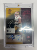2025 Topps Signature Class Christian McCaffrey #49 Yellow 04/10
