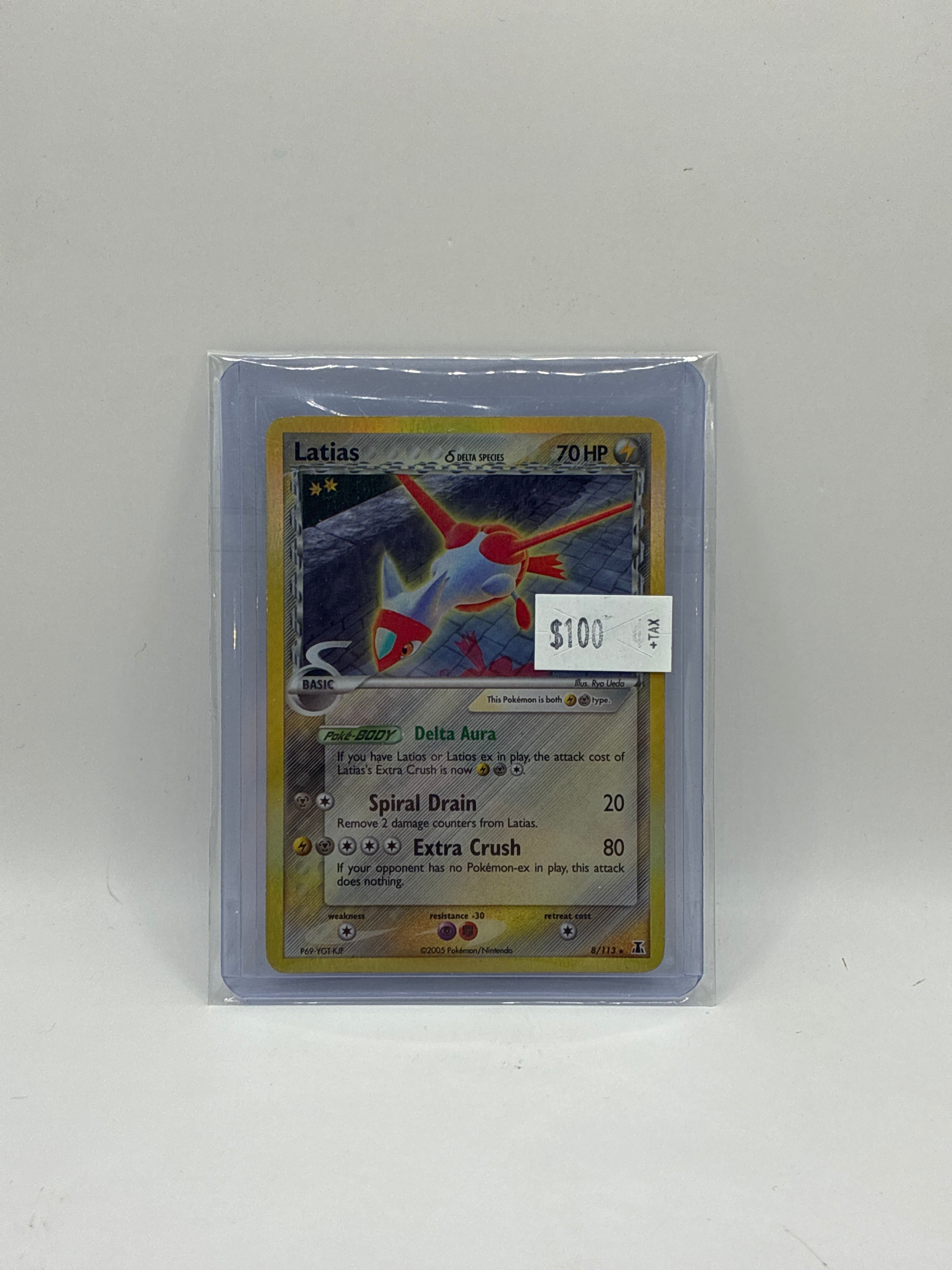 Latias 8/113 Delta Species Reverse Holo