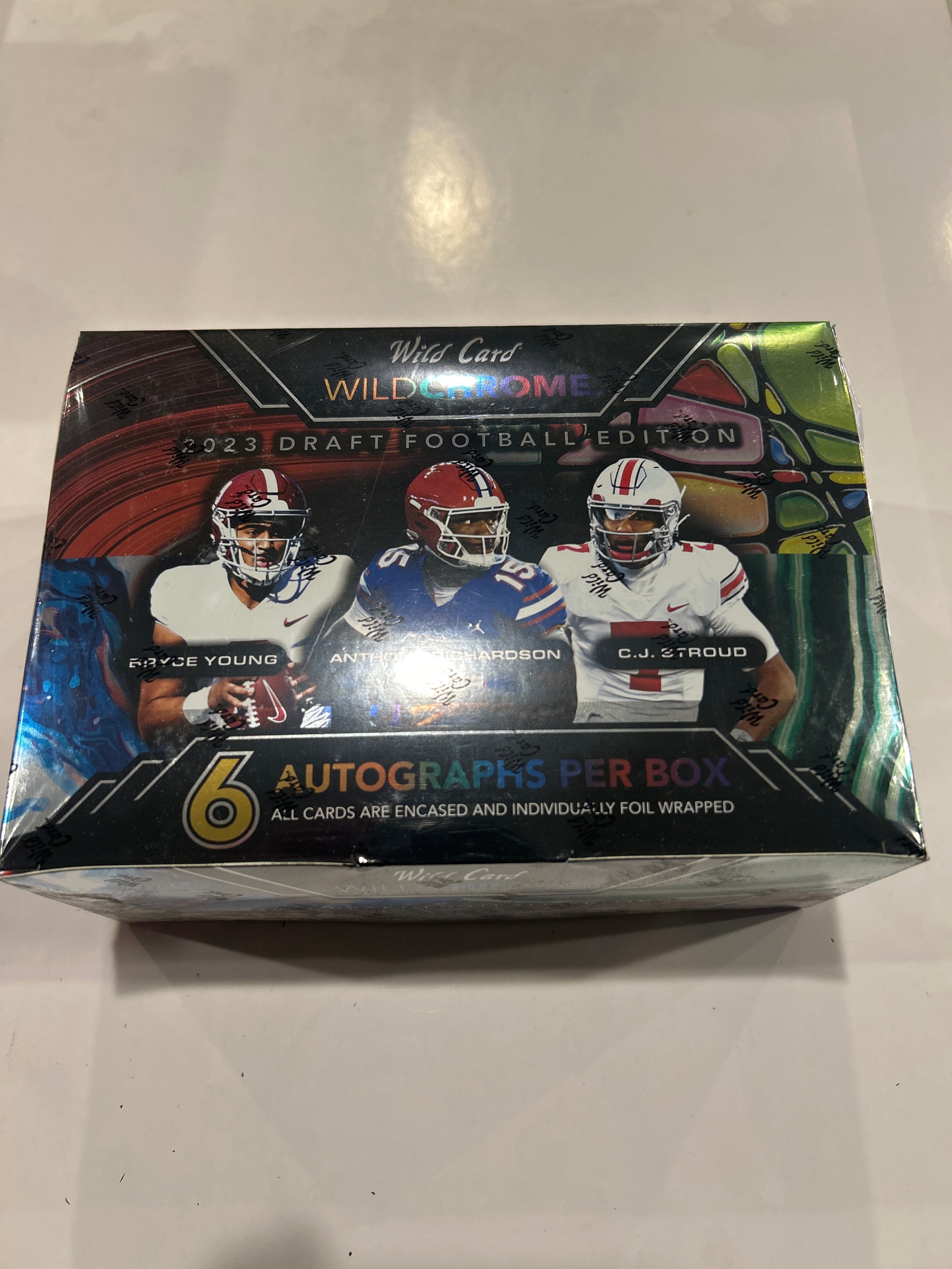 2023 Wild Card Draft Football Hobby Box