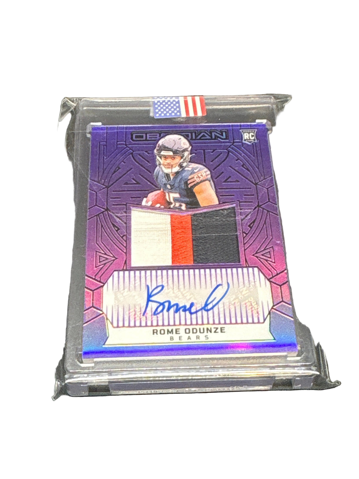 2024 Panini Obsidian Football NFL - Rome Odunze (Auto) /49