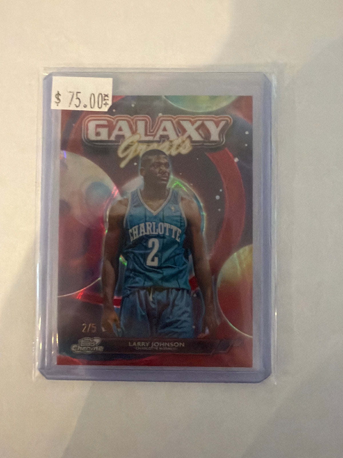 2026 Larry Johnson galaxy greats 2/5