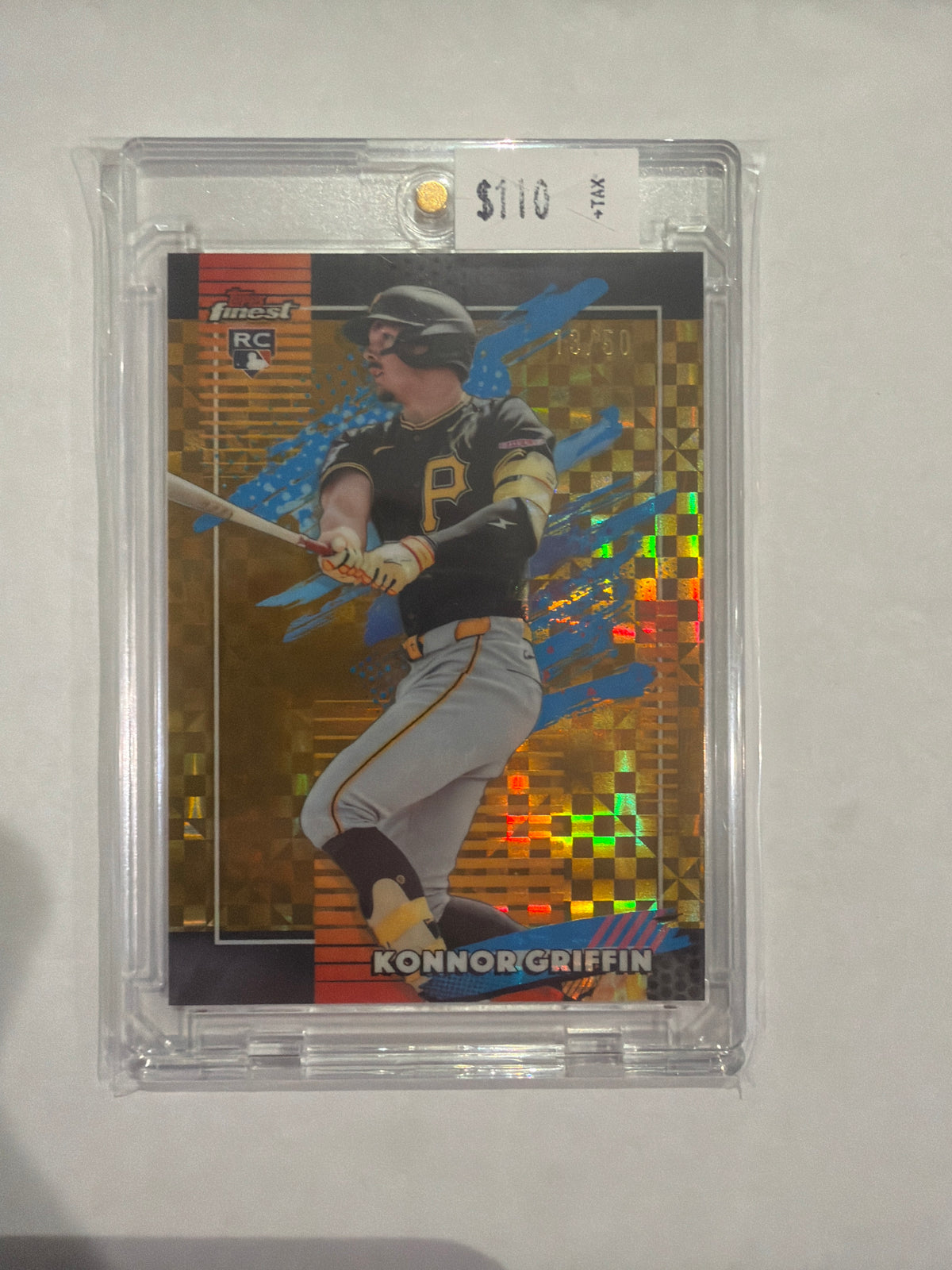 2026 Topps Finest RC Gold X-Fractor 13/50 Konnor Griffin