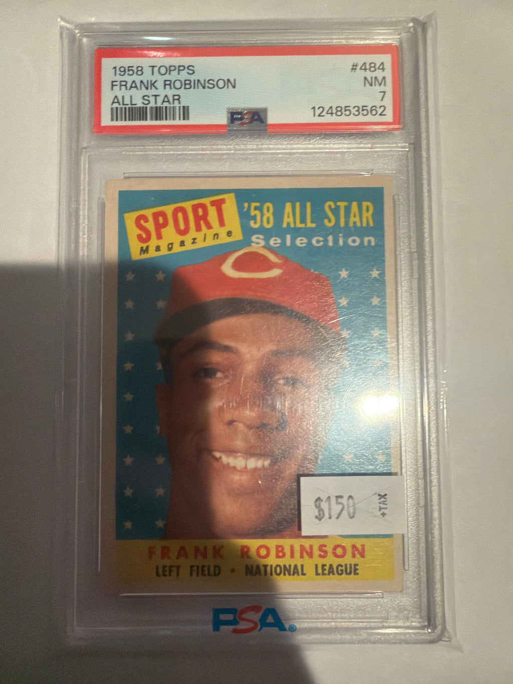 1958 Topps Frank Robinson All Star PSA 10