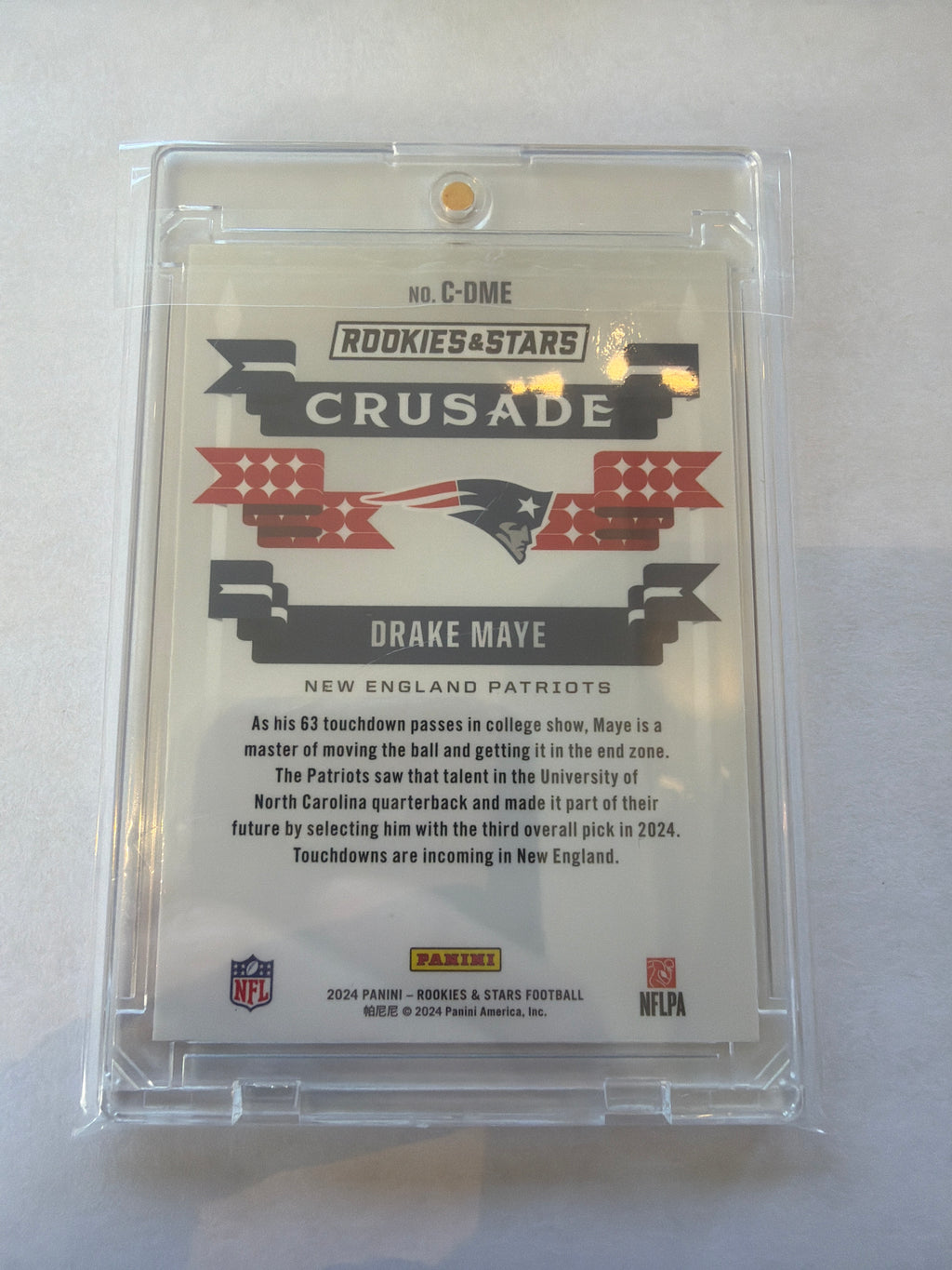 2024 rookies and stars crusade Drake maye